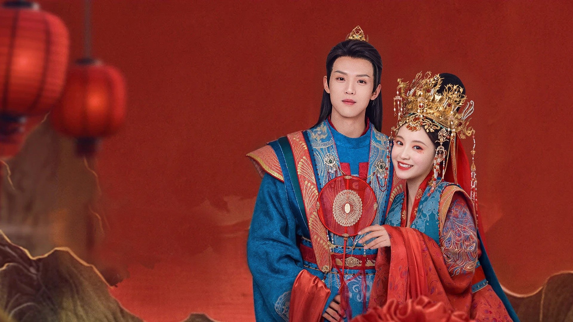 Peacock in Wonderland Background