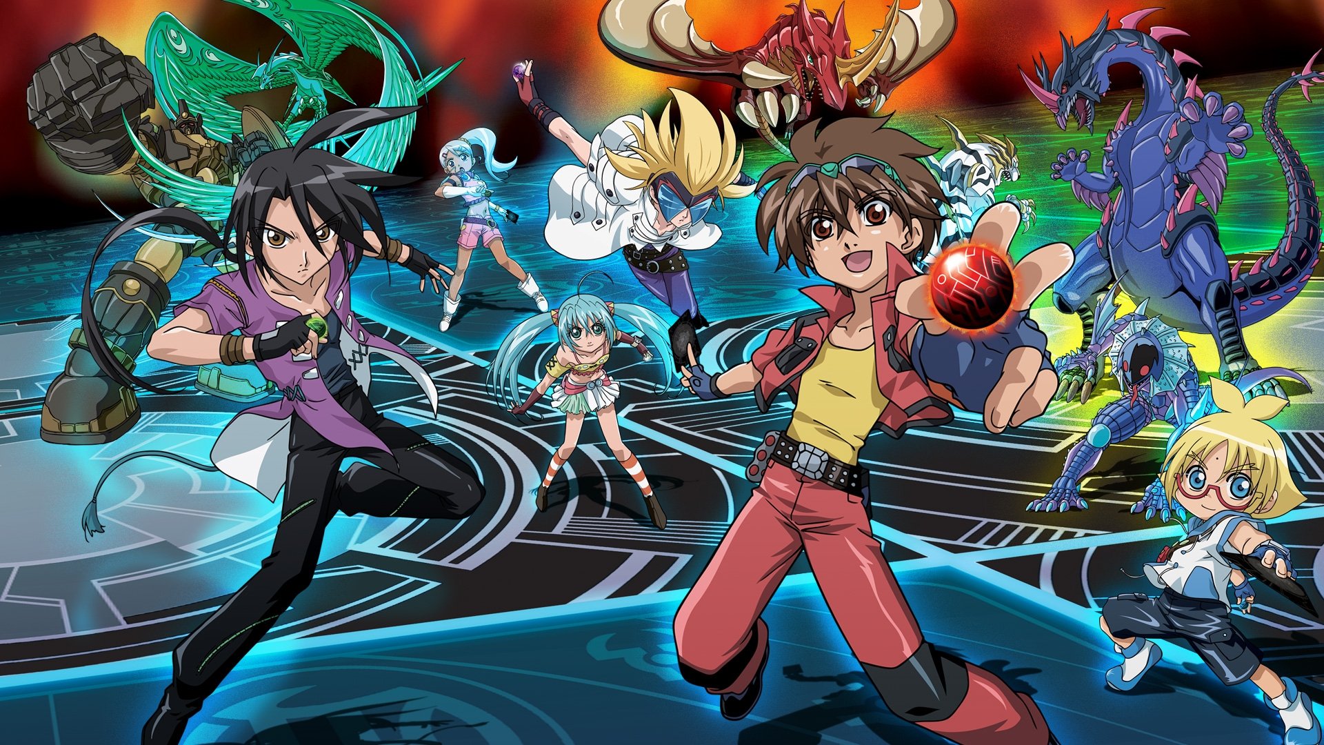 Bakugan Battle Brawlers Background