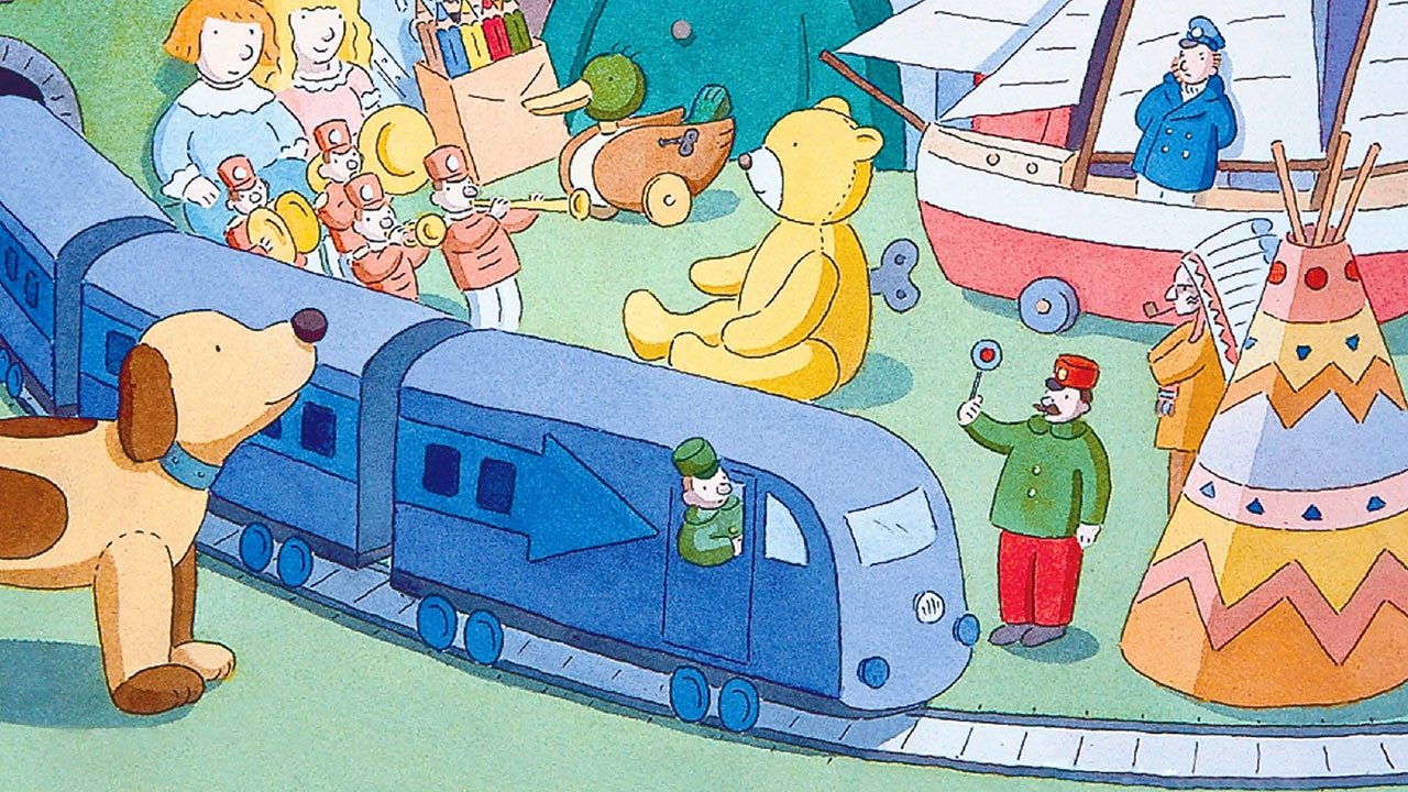 How the Toys Saved Christmas Background