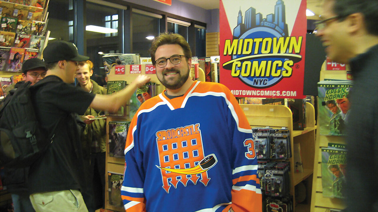 Comic Store Heroes Background