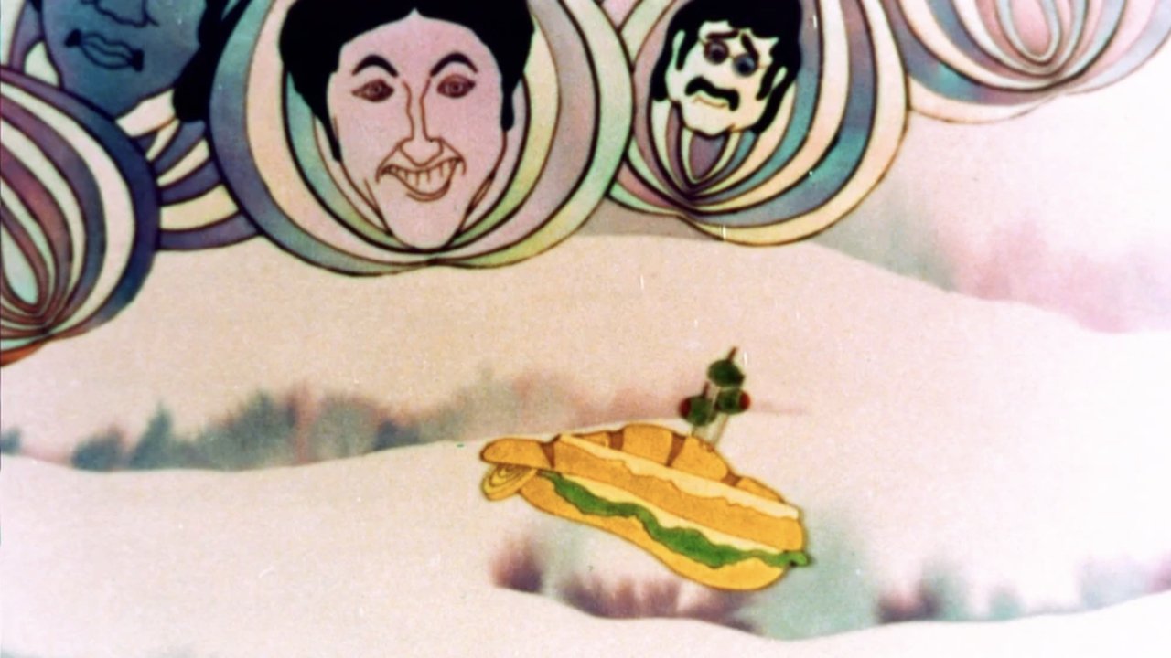 Yellow Submarine Sandwich Background