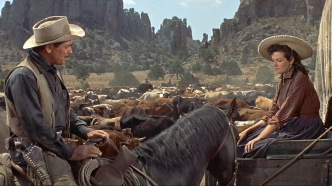 The Tall Men Background