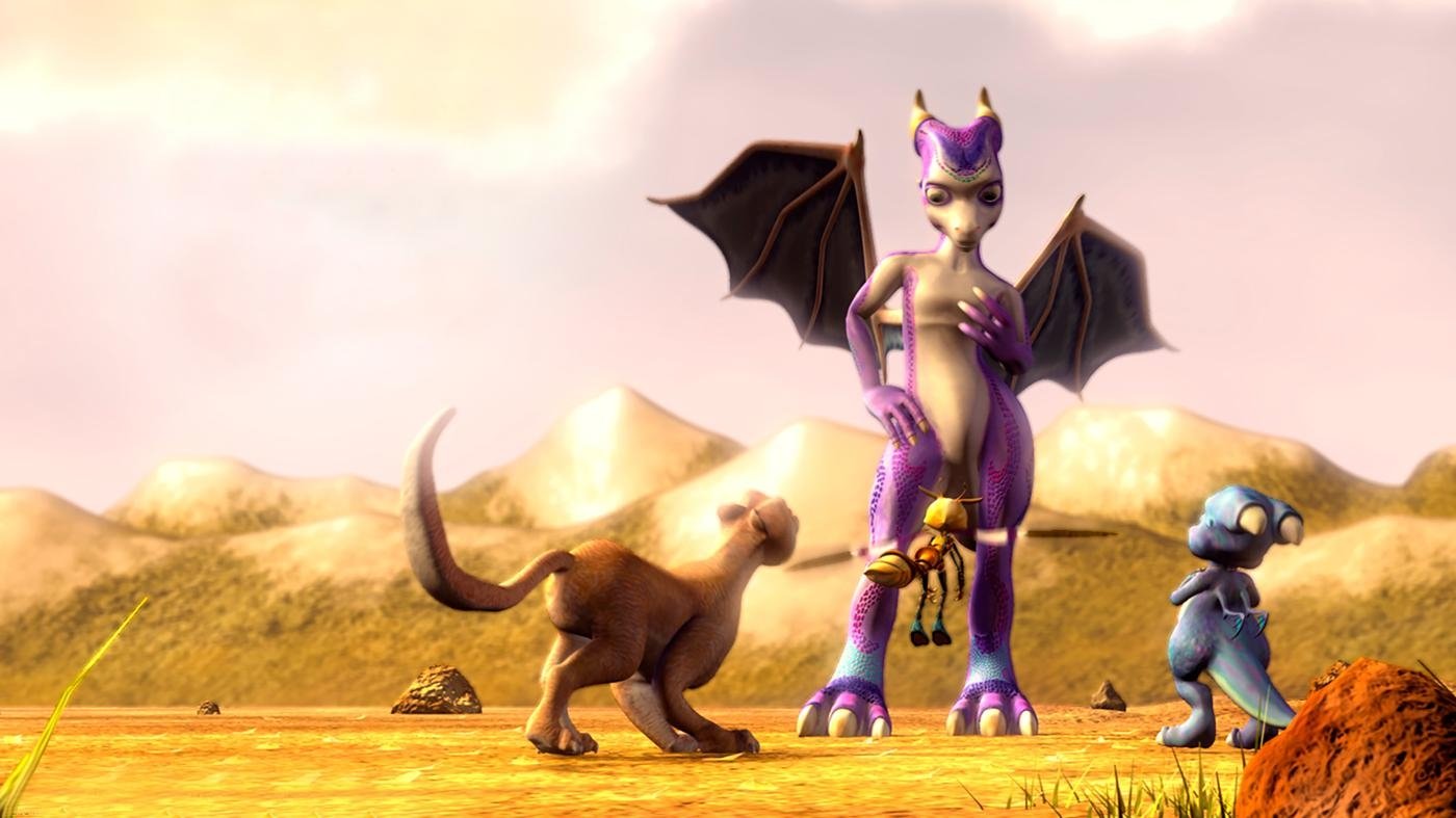 Dragones: destino de fuego Background