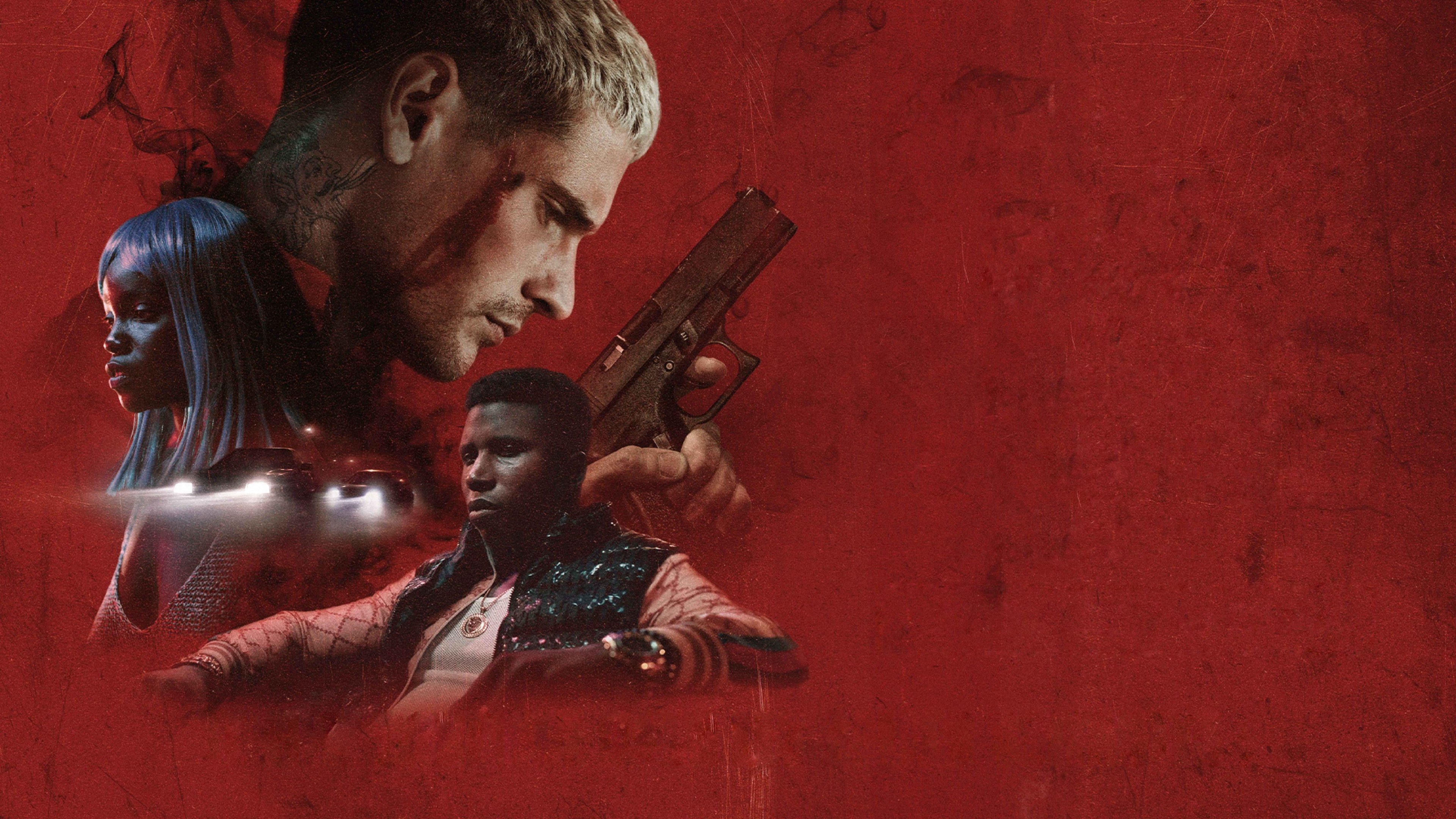 Blazing Neon Background