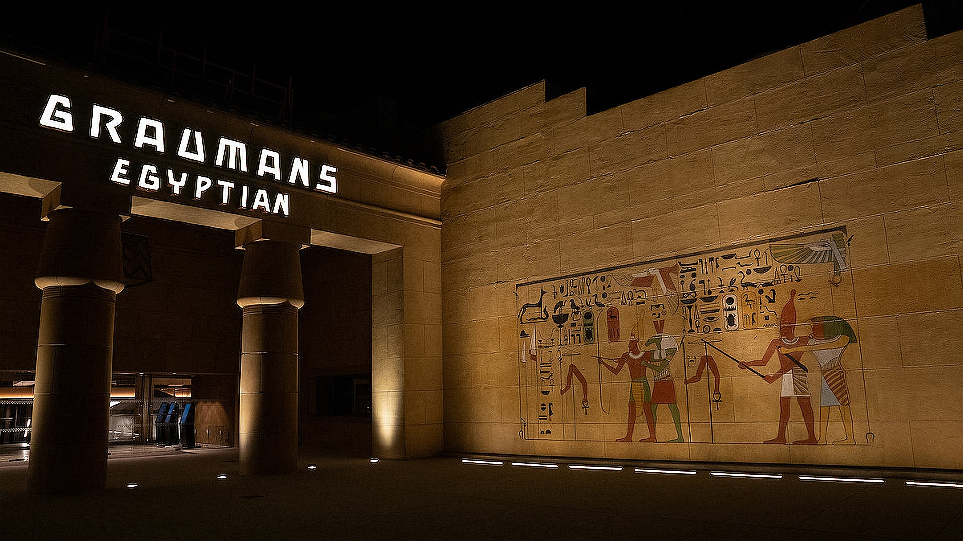 Temple of Film: 100 Years of the Egyptian Theatre Background