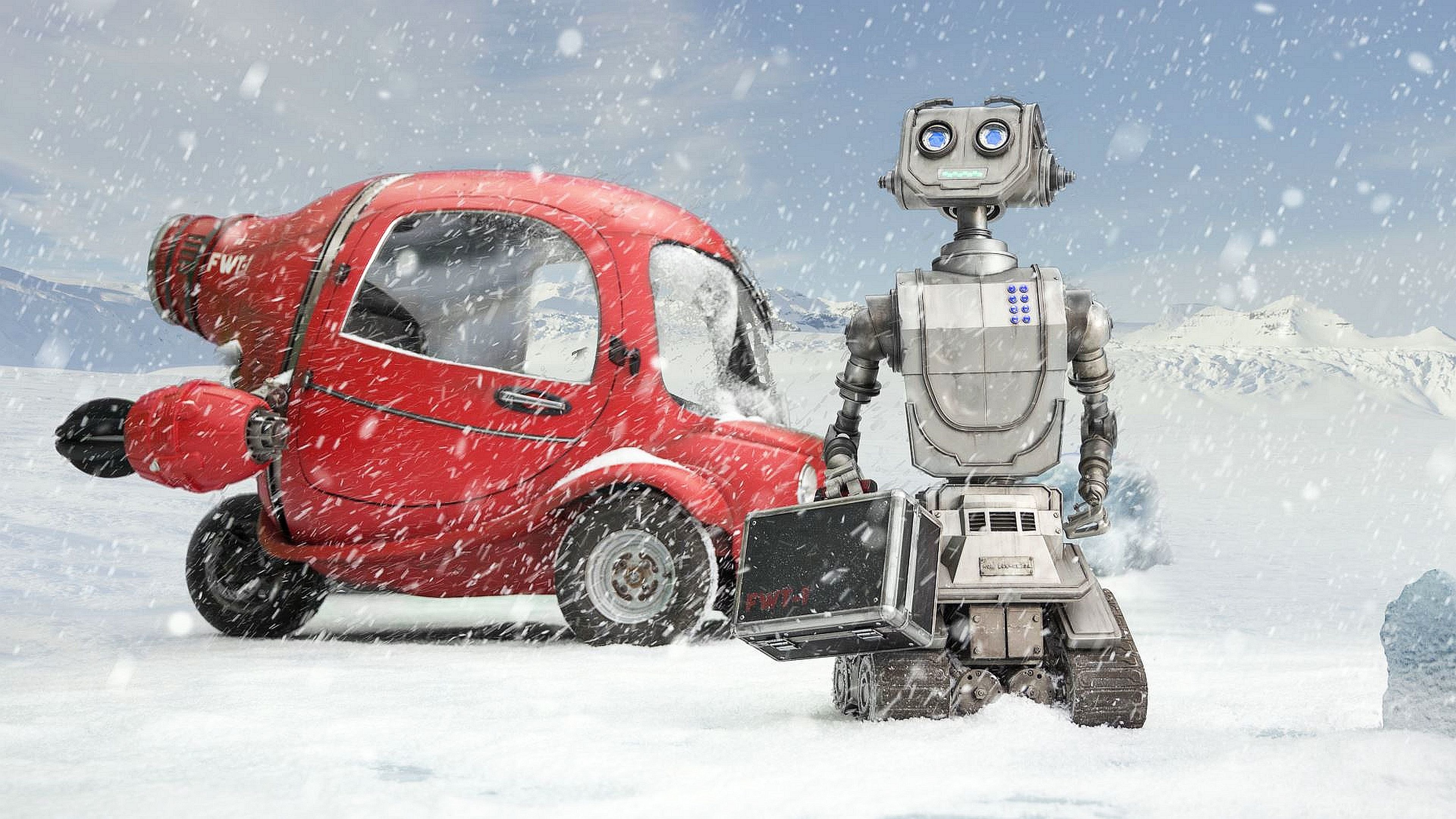 Robby and Toby's Fantastic Voyager Background