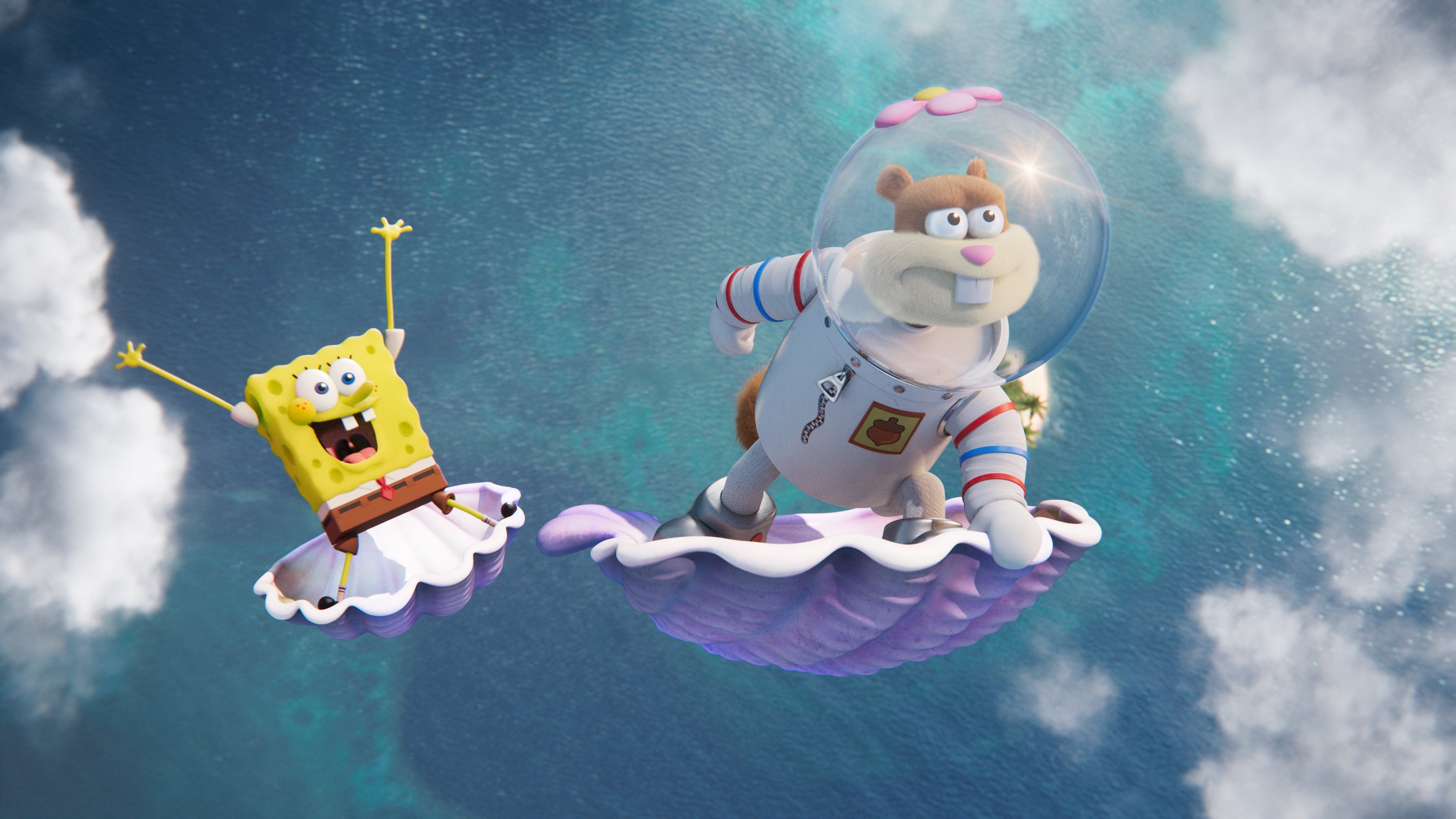 Saving Bikini Bottom: The Sandy Cheeks Movie Background