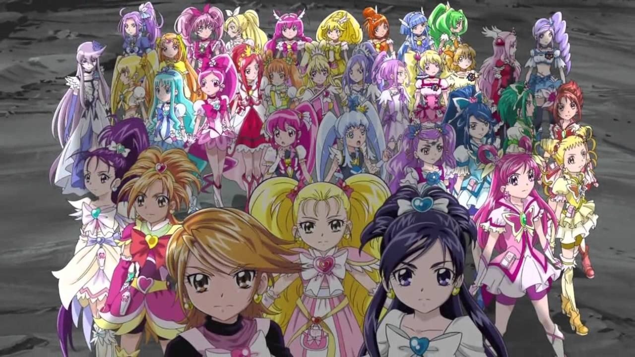 Pretty Cure All Stars New Stage 3: Eternal Friends Background