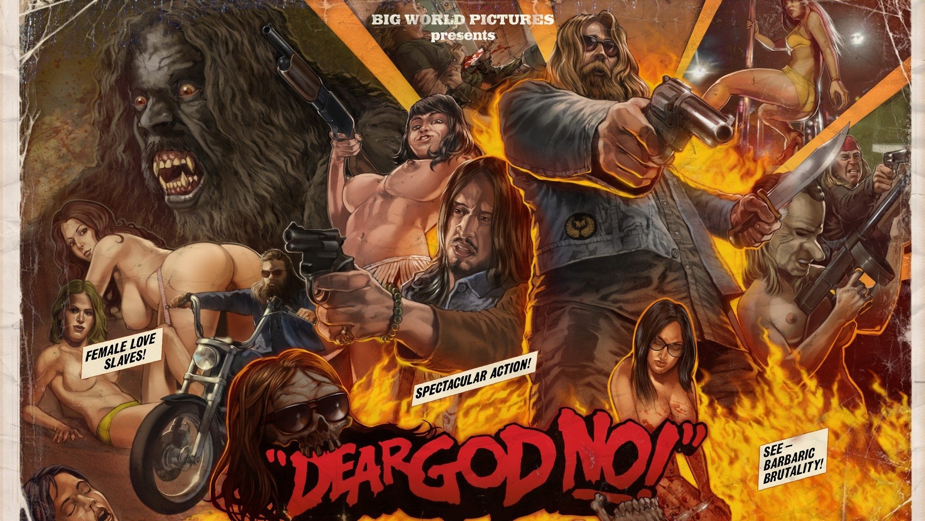 Dear God No! Background