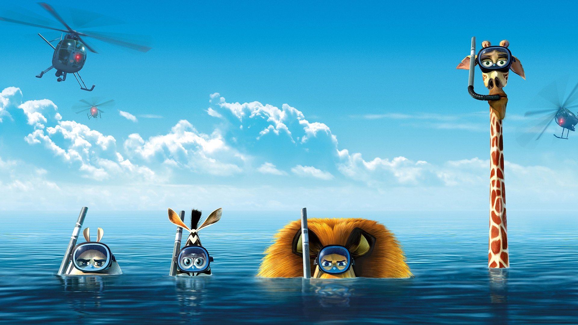 Madagascar 3: Europe's Most Wanted Background