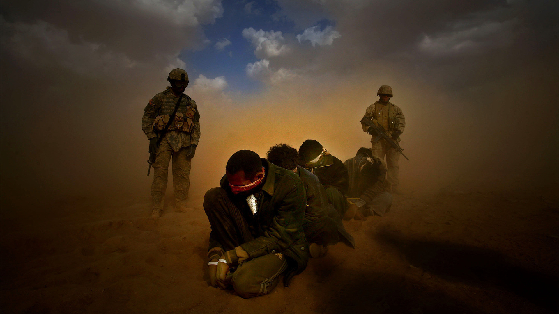 Taxi to the Dark Side Background