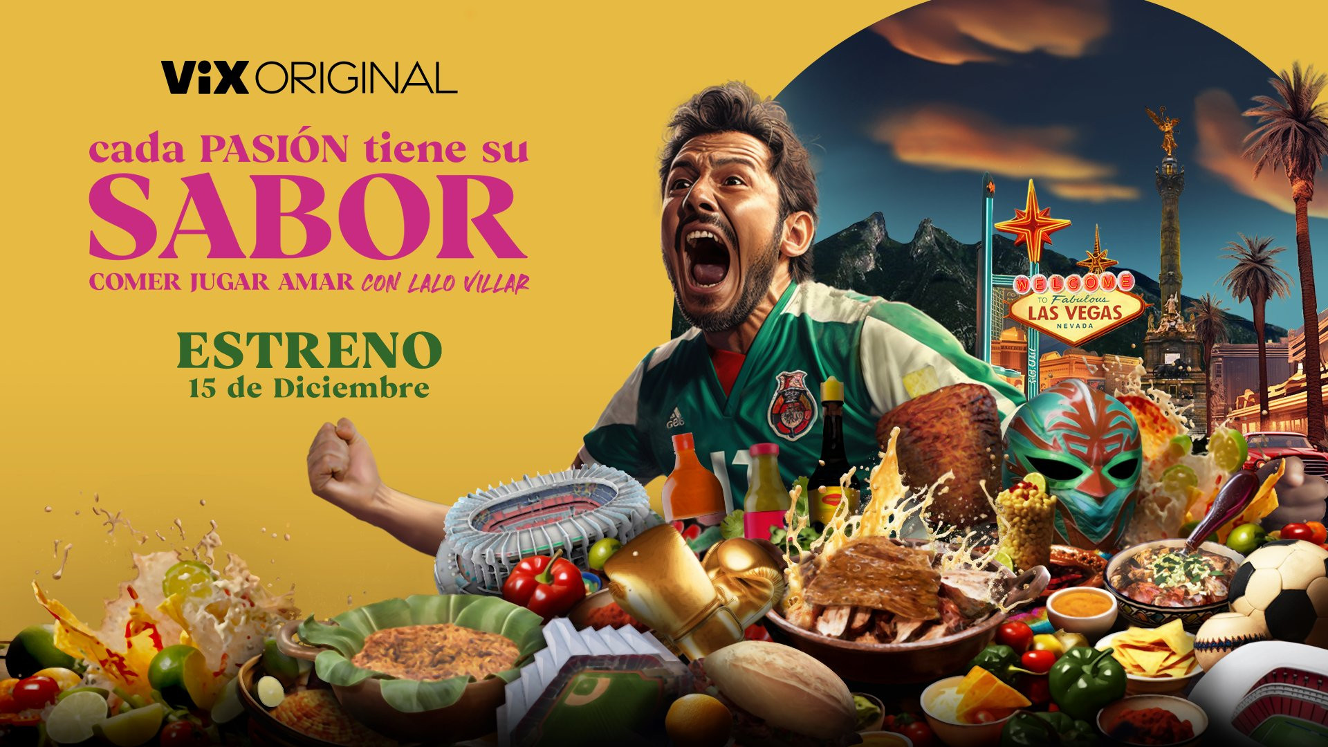 Cada Pasion Tiene Su Sabor Comer, Jugar, Amar Background