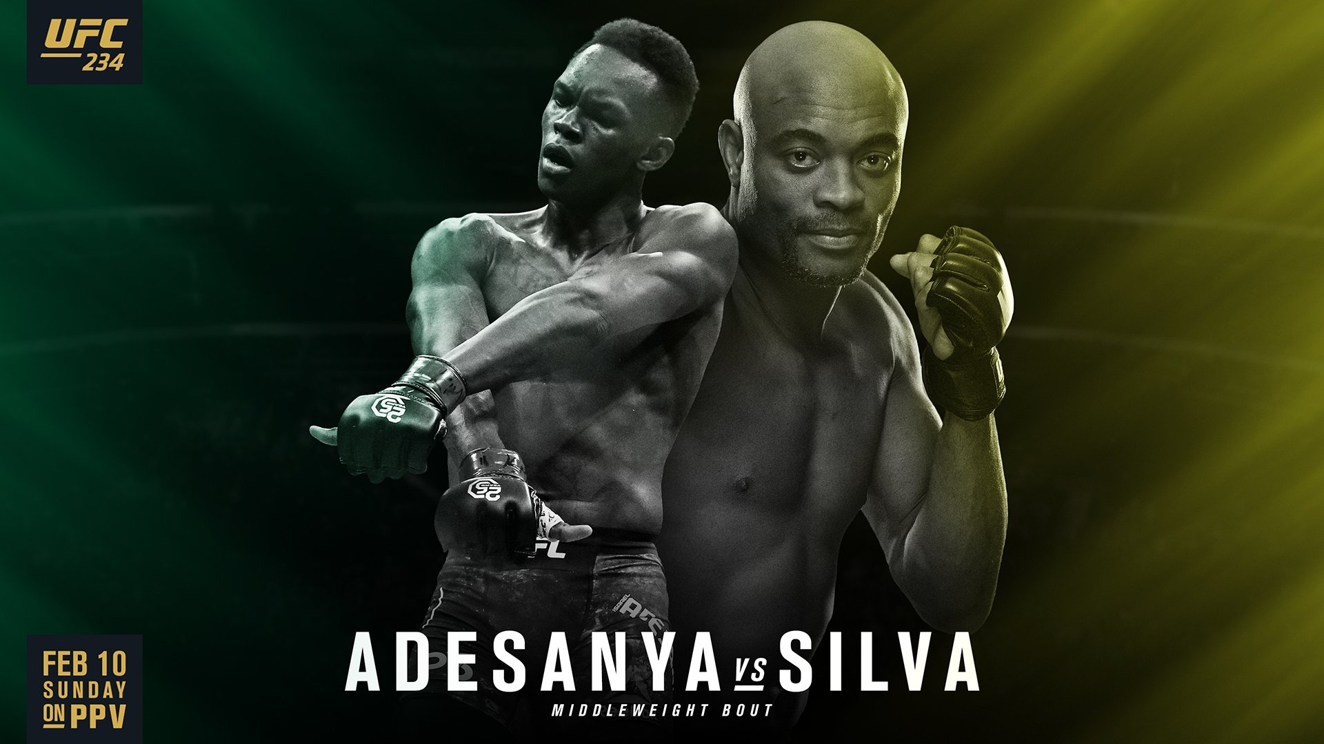 UFC 234: Adesanya vs. Silva Background