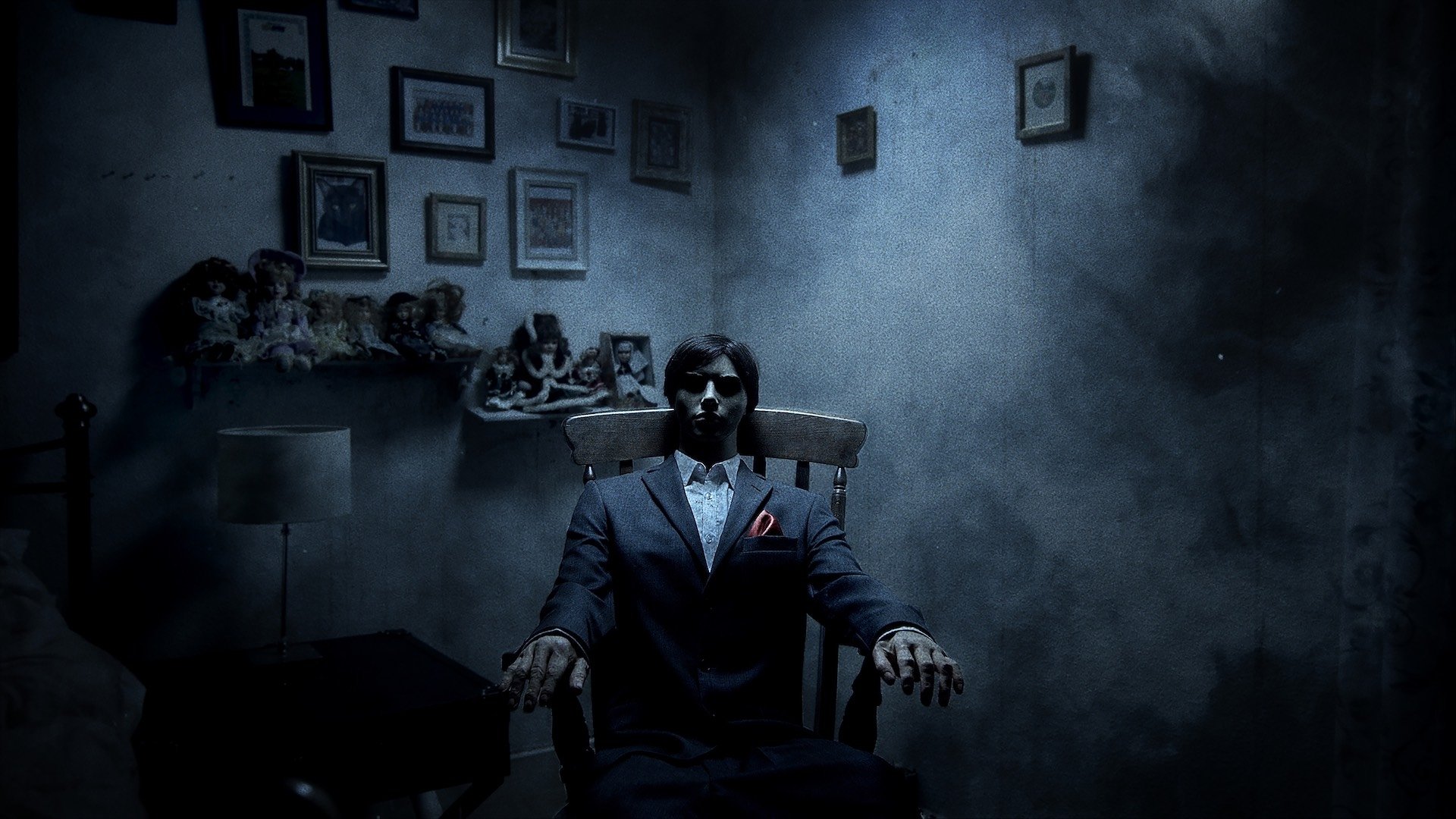 A Doll Distorted Background