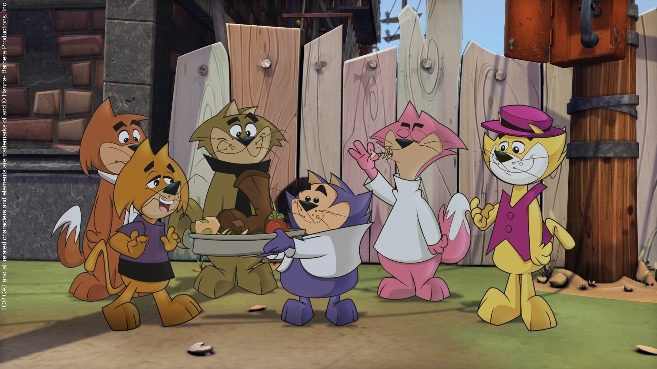 Don Gato y su pandilla Background
