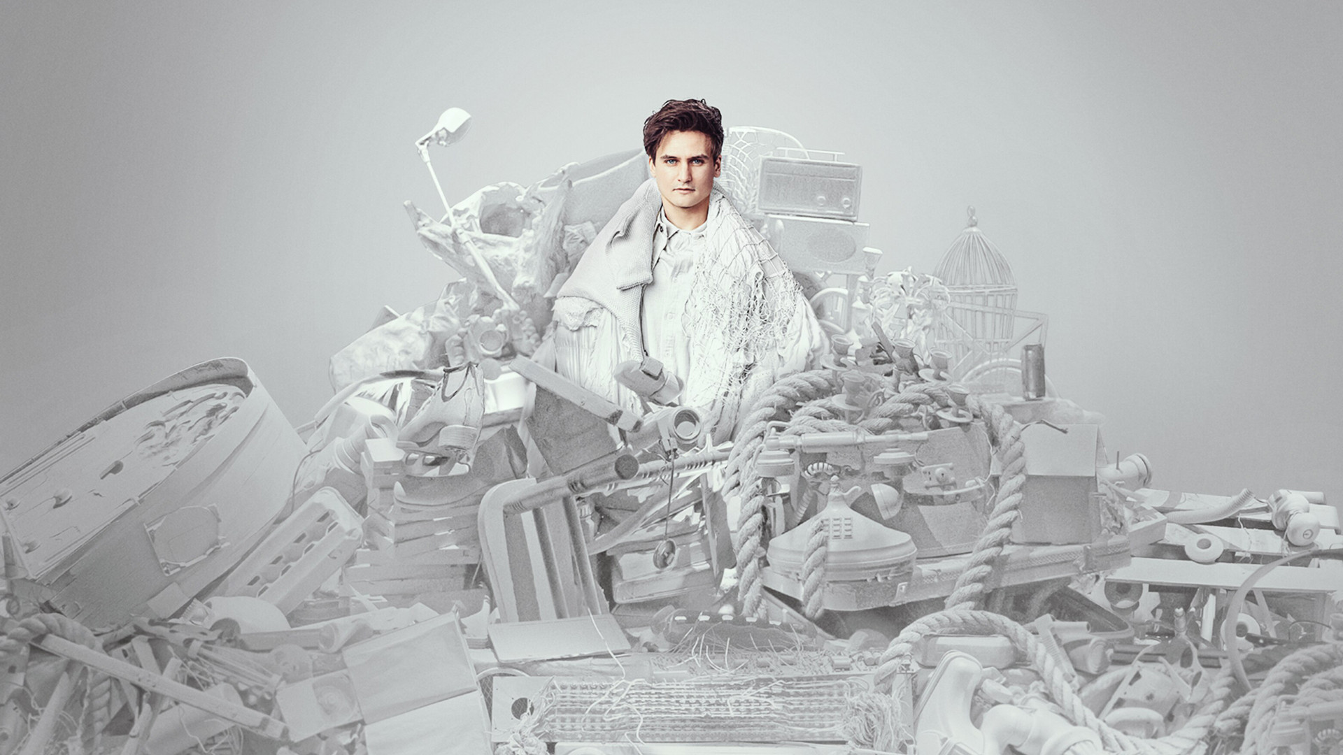 Moses Storm: Trash White Background