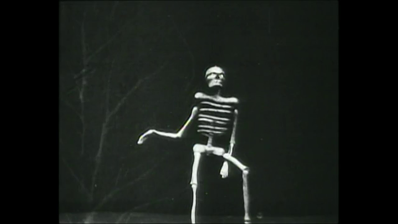 The Dancing Skeleton Background