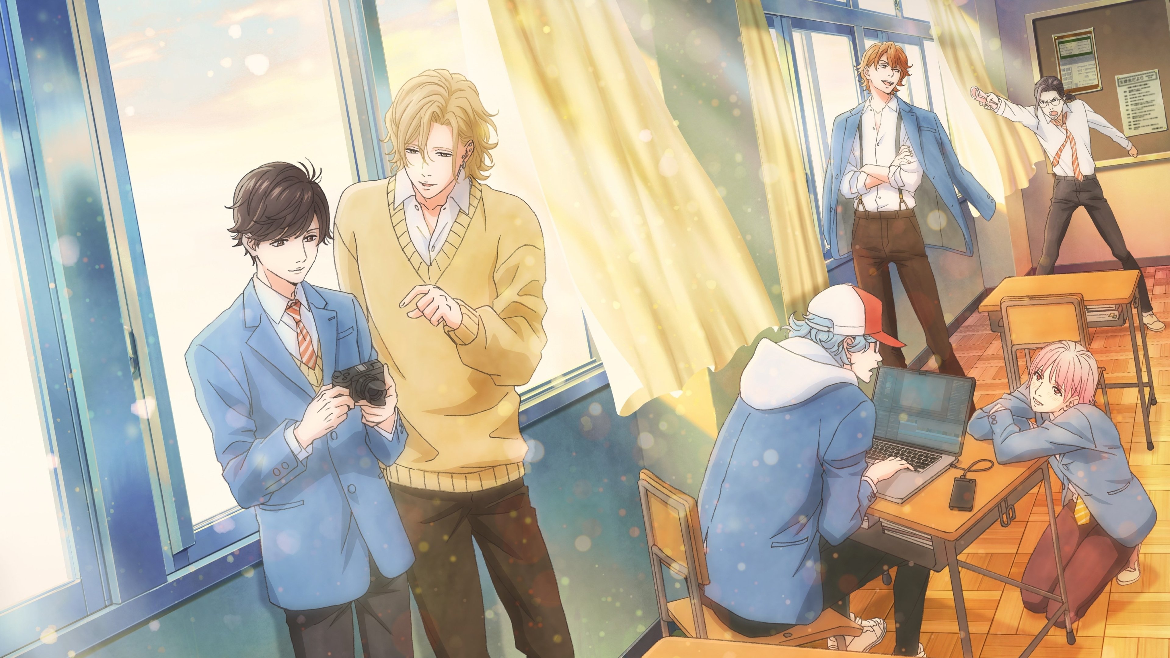 Twilight Out of Focus Background