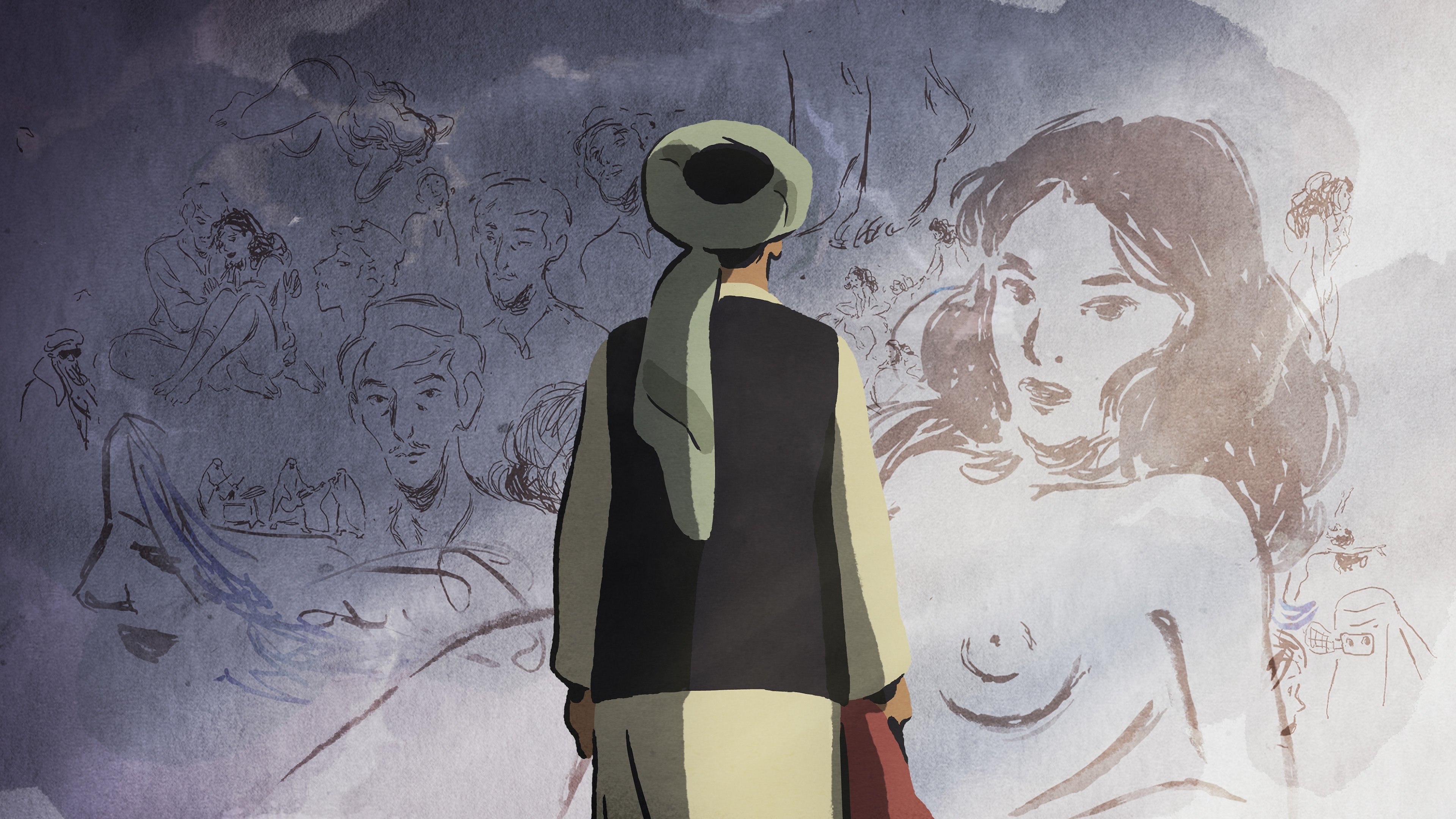 The Swallows of Kabul Background