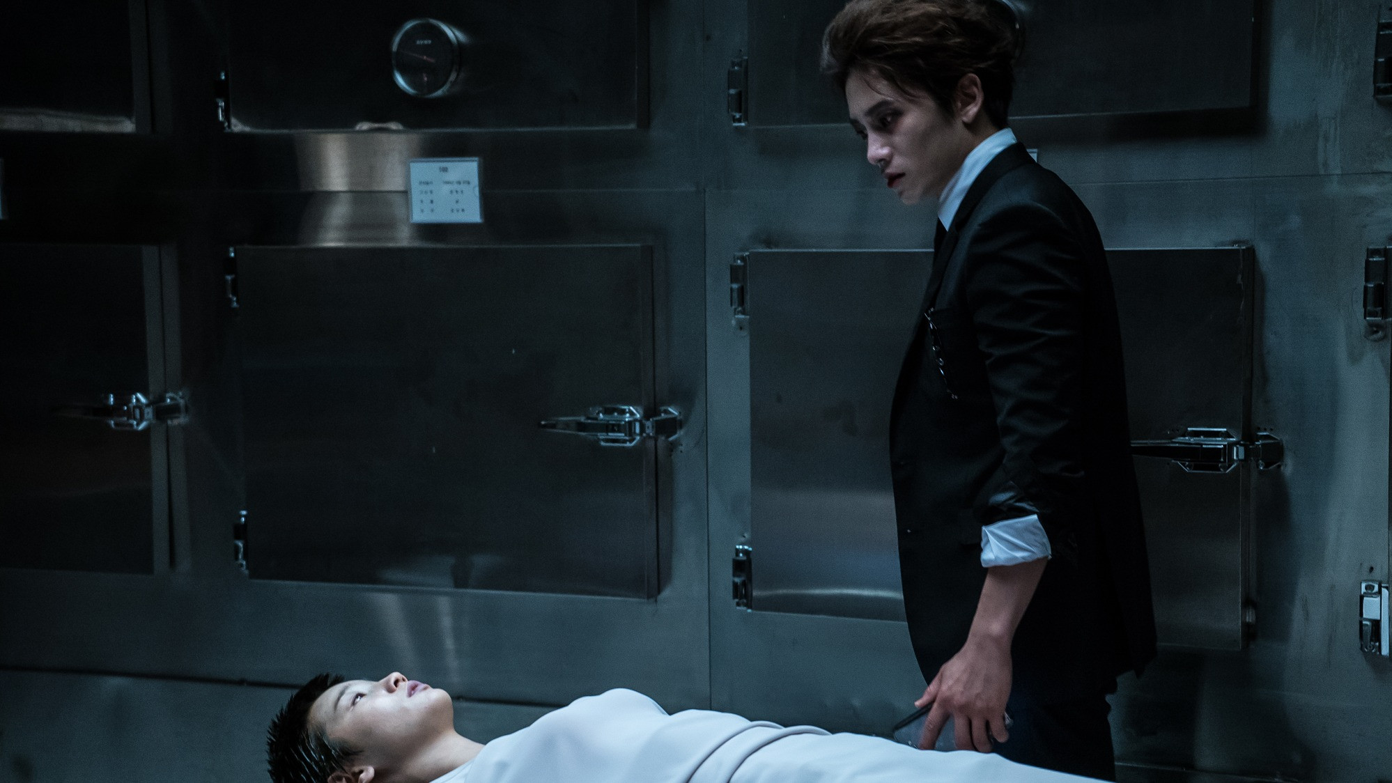 The Vampire Lives Next Door to Us Background