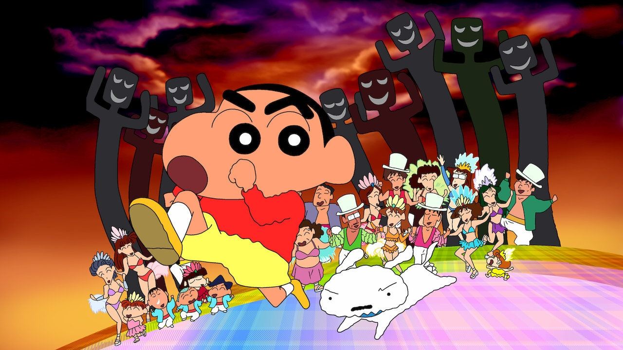 Crayon Shin-chan: The Legend Called Dance! Amigo! Background