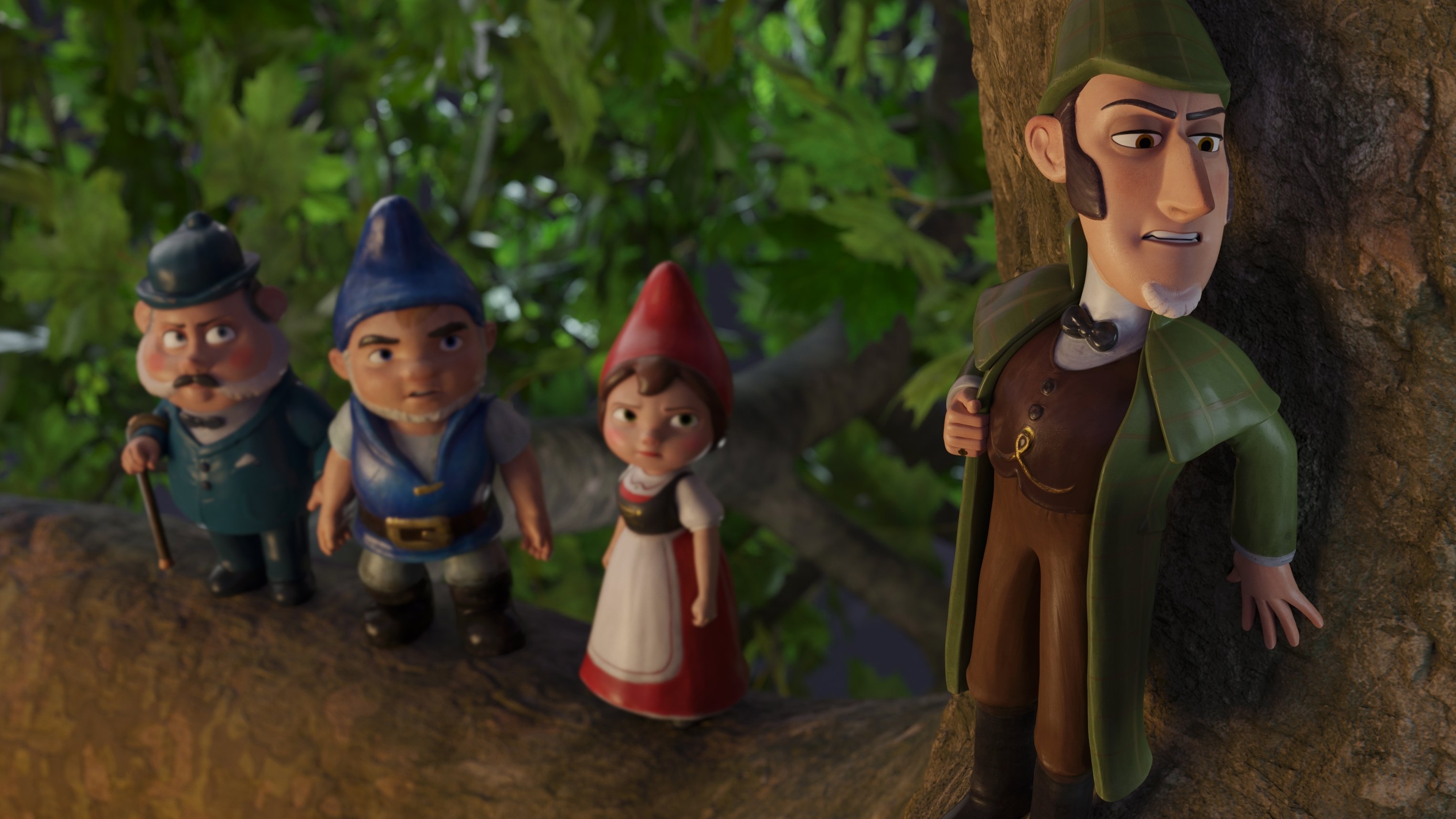 Sherlock Gnomes Background