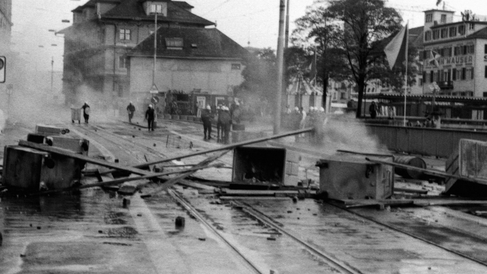 Züri brännt Background