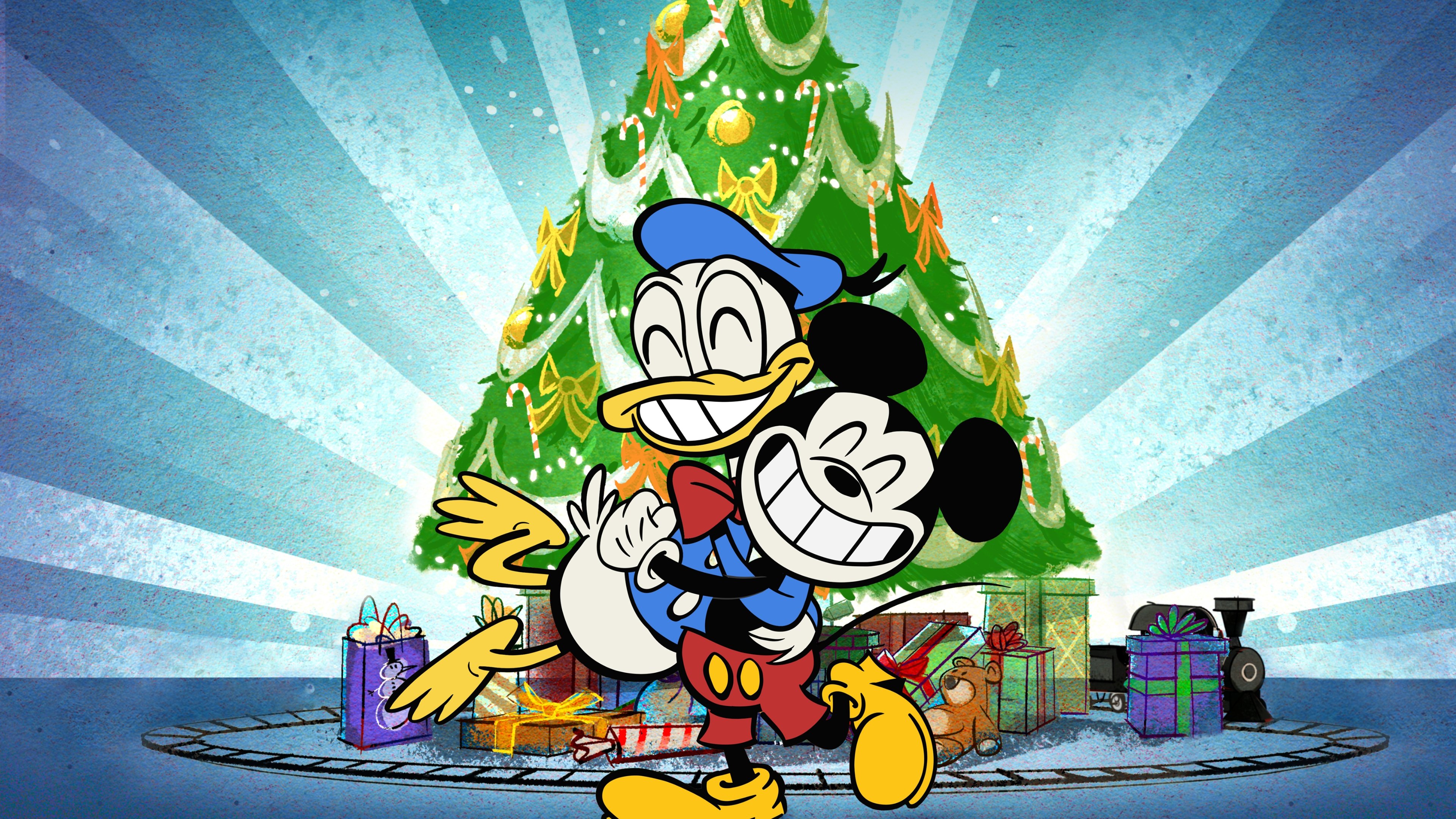 Duck the Halls: A Mickey Mouse Christmas Special Background