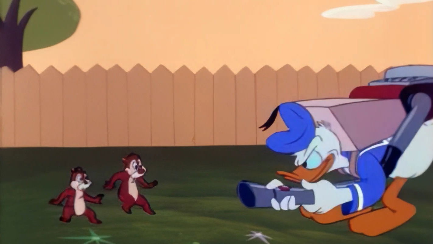 Donald and the Big Nut Background