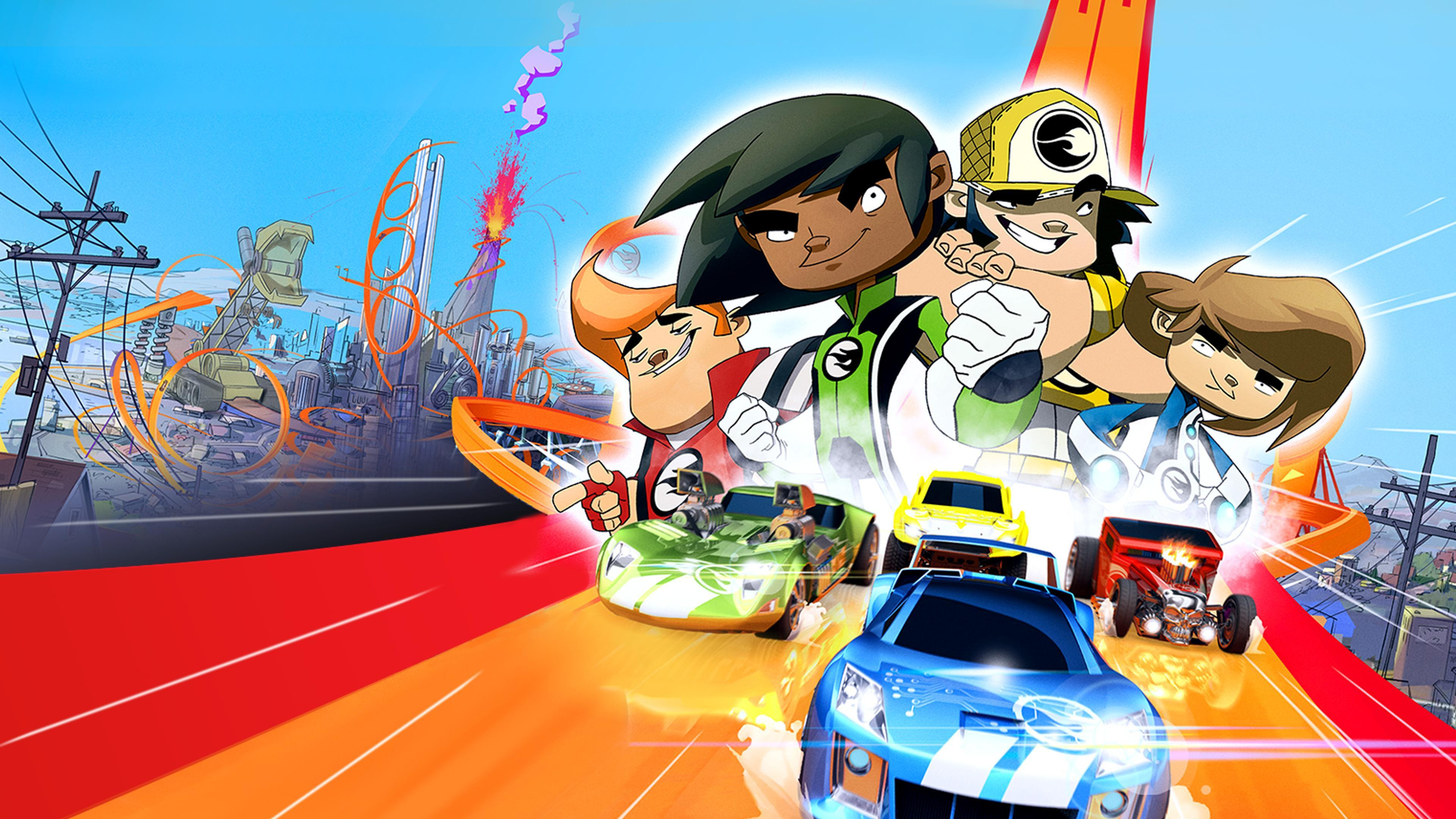 Hot Wheels: Build the Epic Race Background