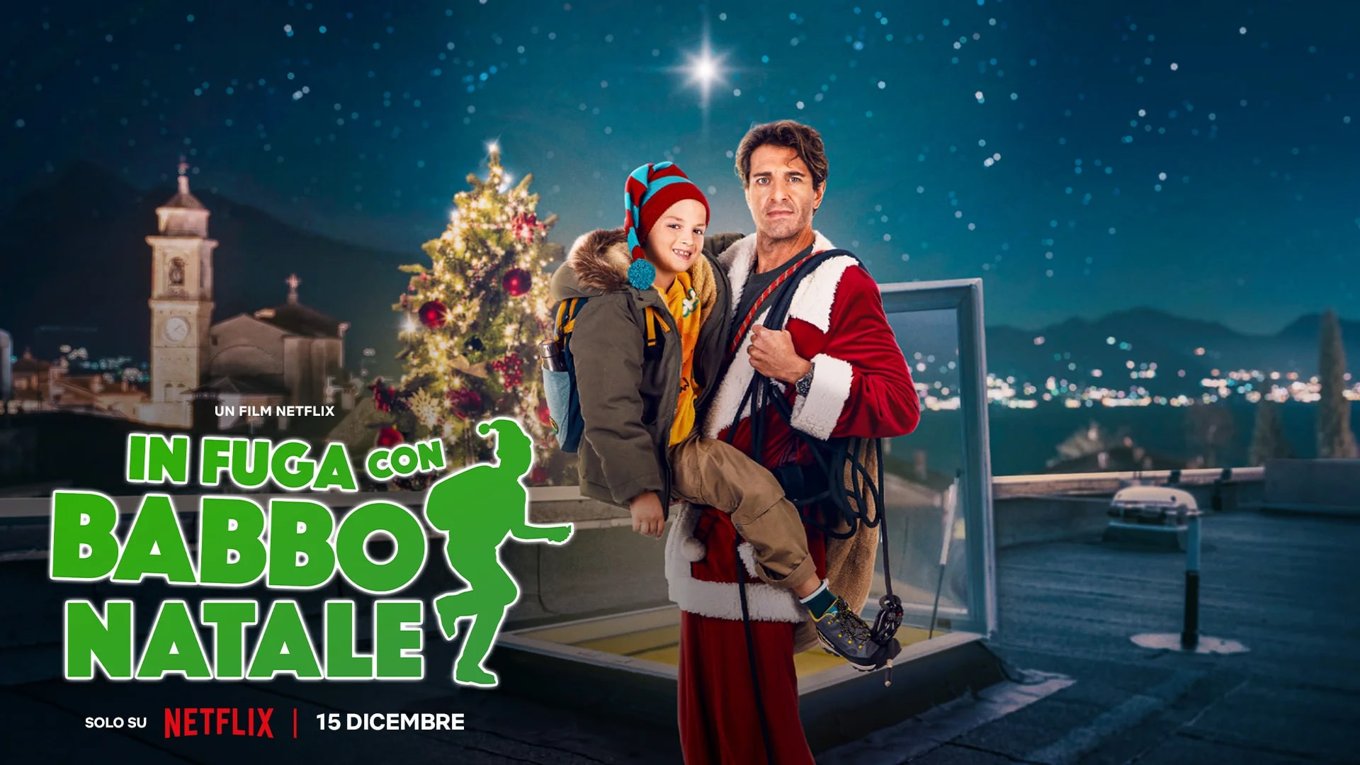 In fuga con Babbo Natale Background