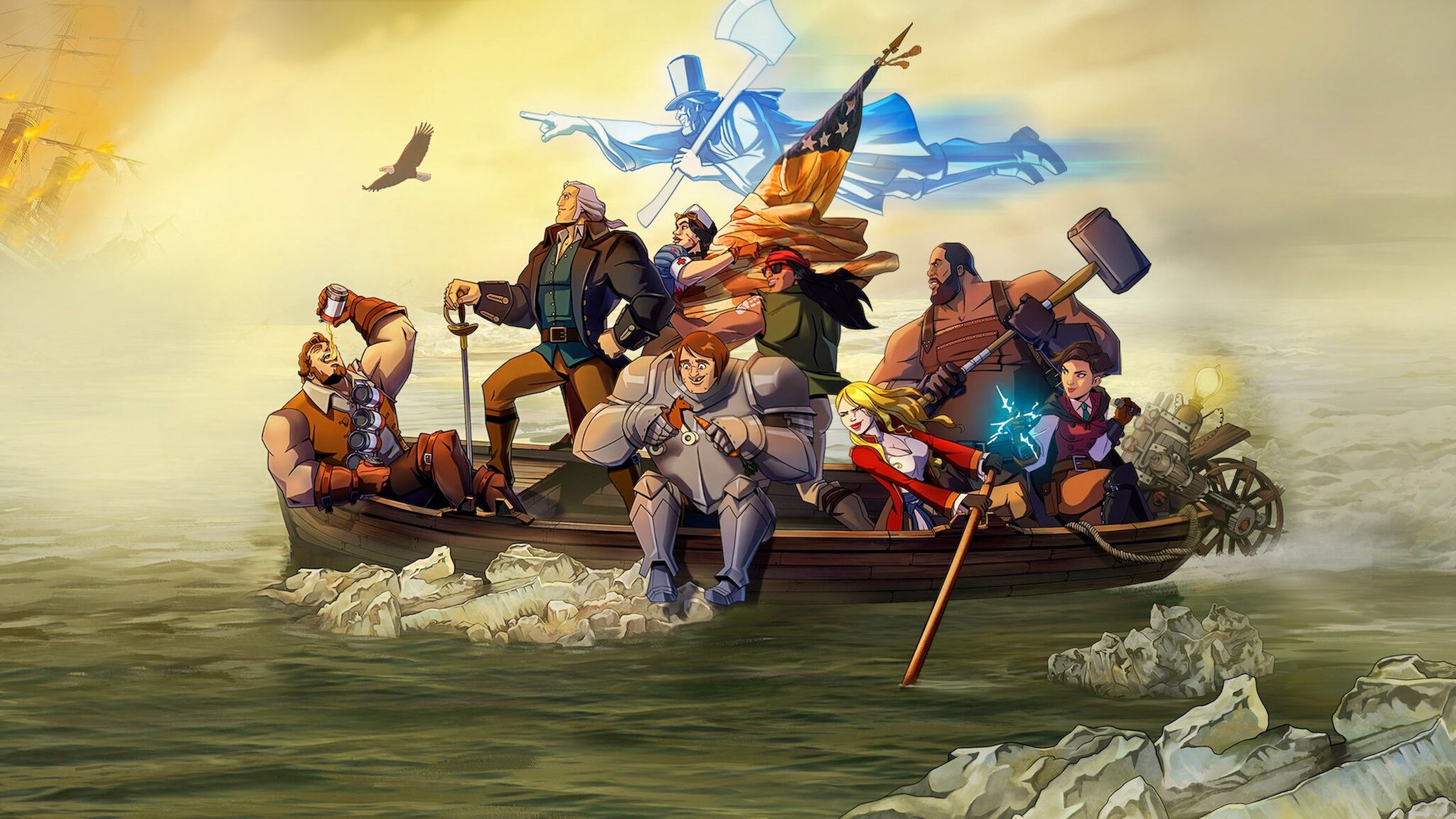 America: The Motion Picture Background