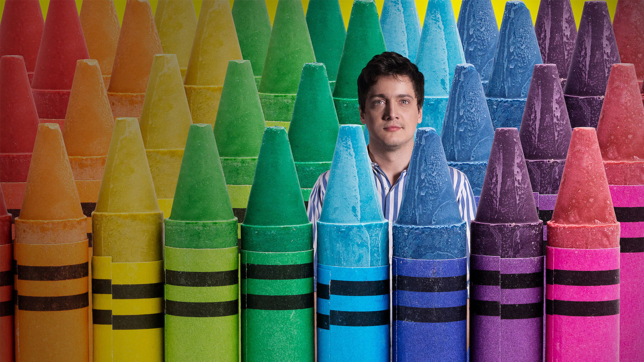 Luciano Mellera: Infantiloide Background