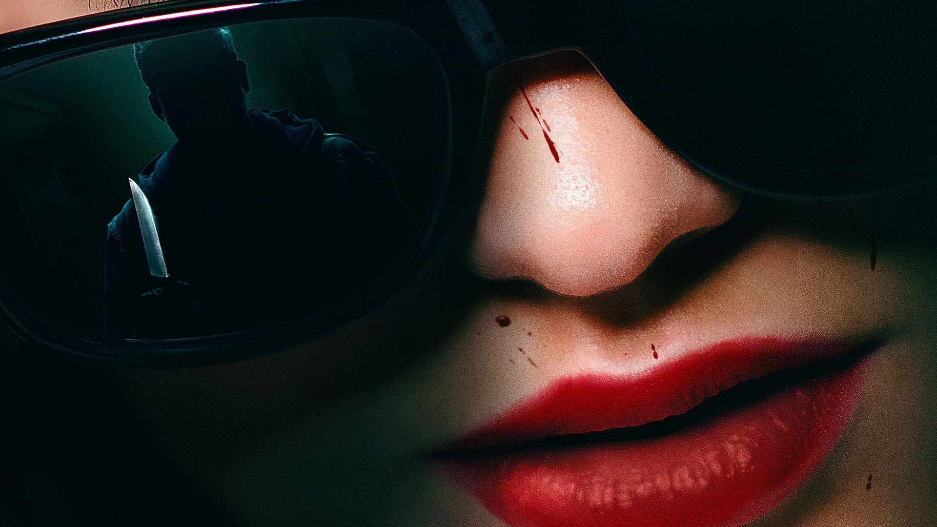 Dark Glasses Background