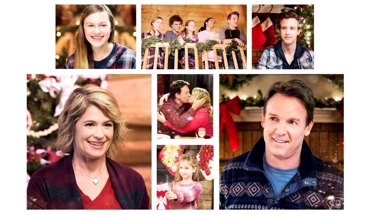 Angels in the Snow Background