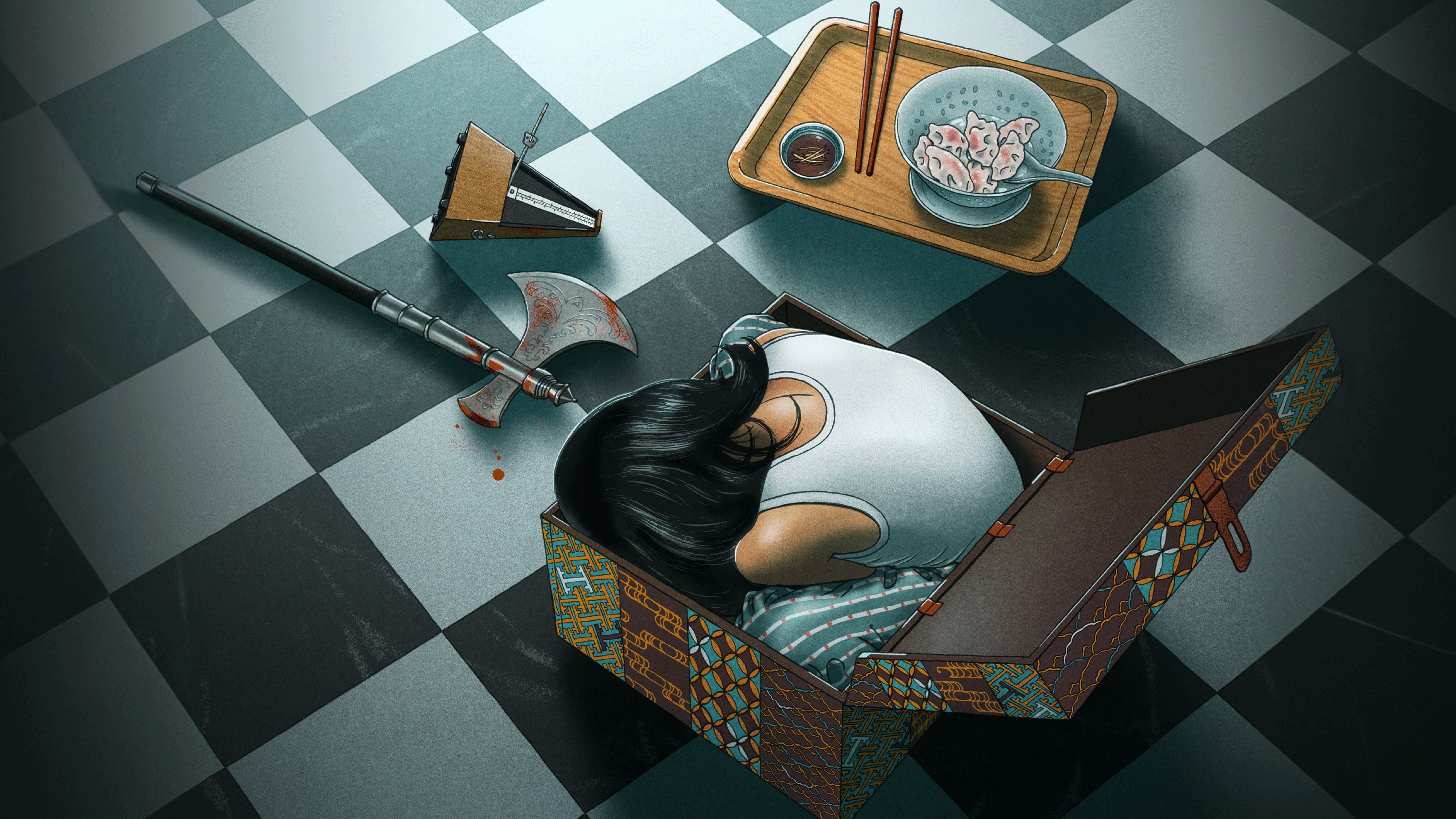 Three... Extremes Background