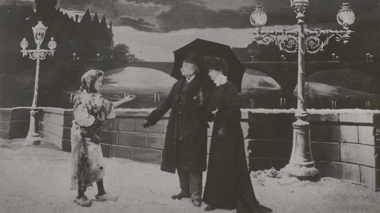 The Christmas Angel Background