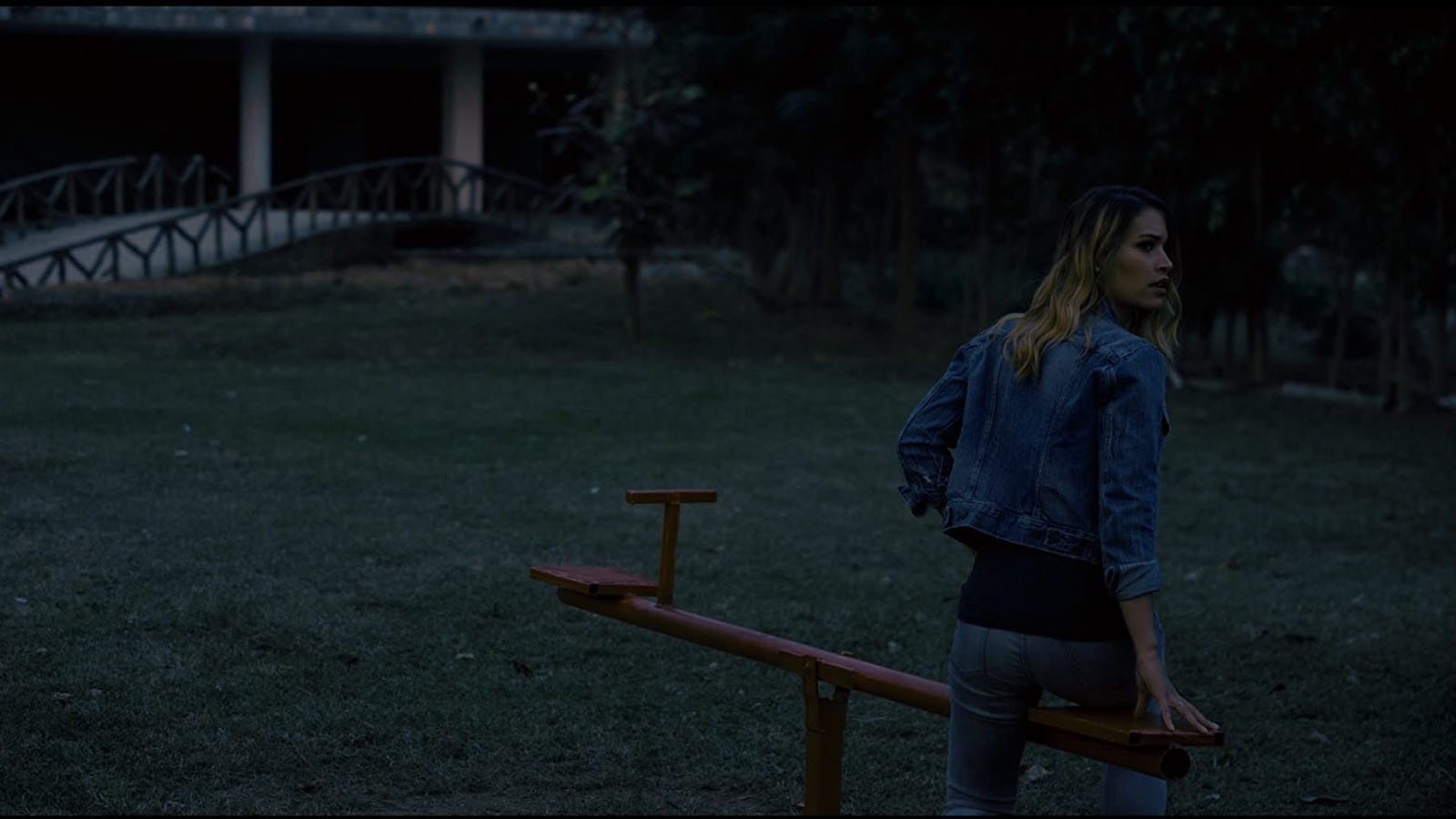 Behind the Trees Background