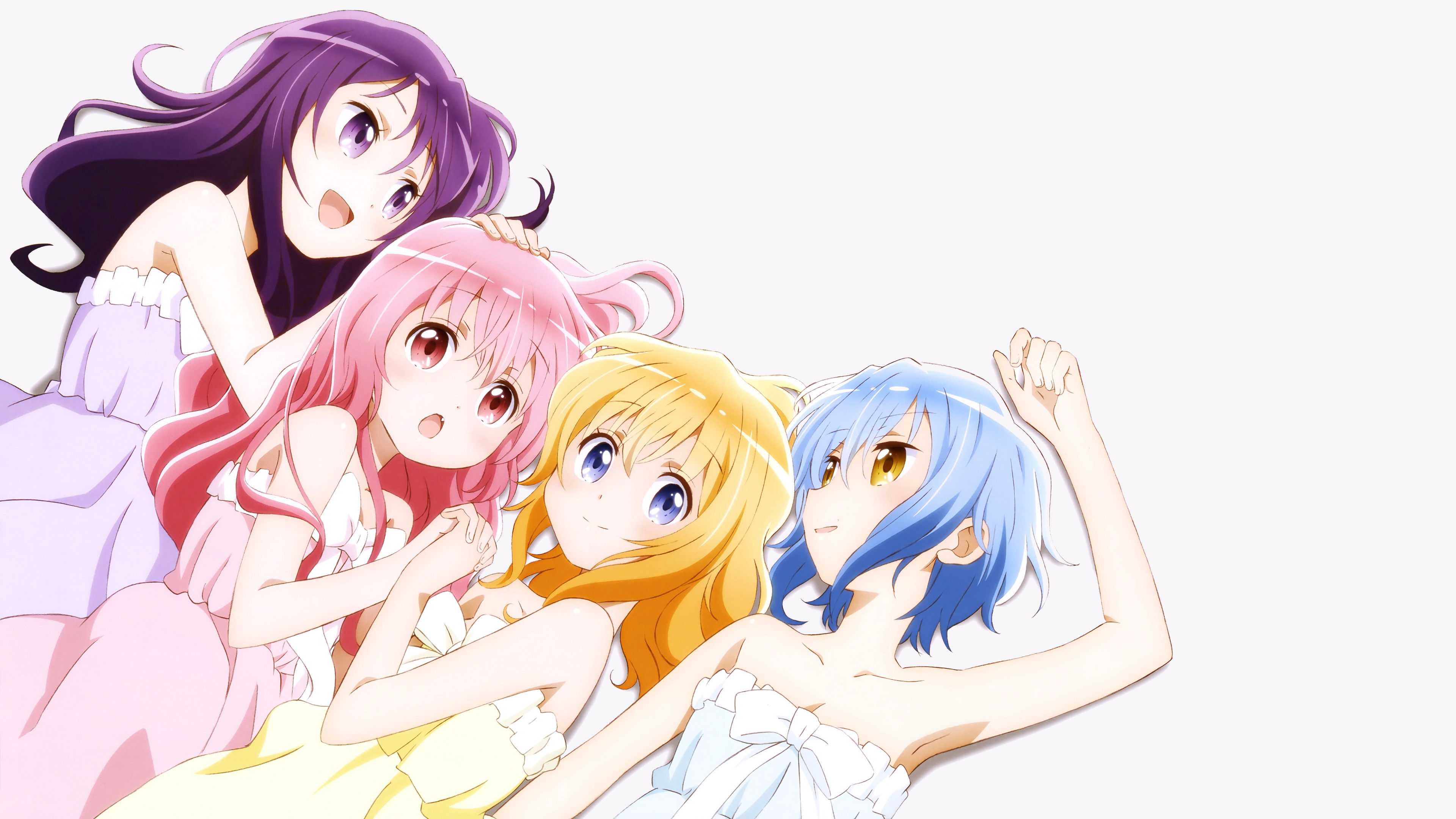 Comic Girls Background