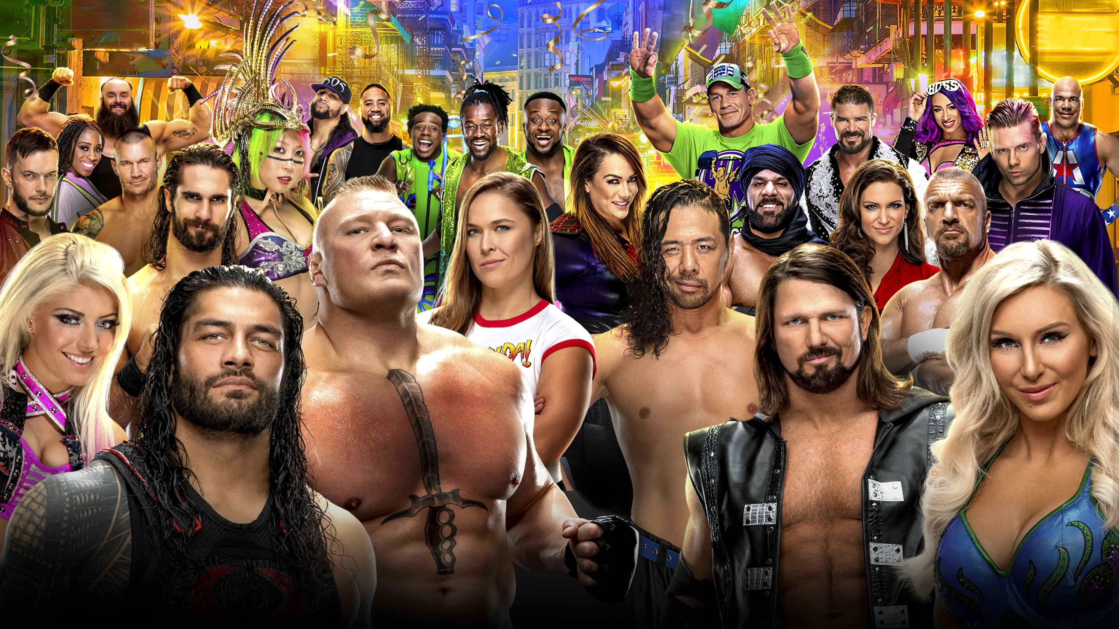 WWE WrestleMania 34 Background
