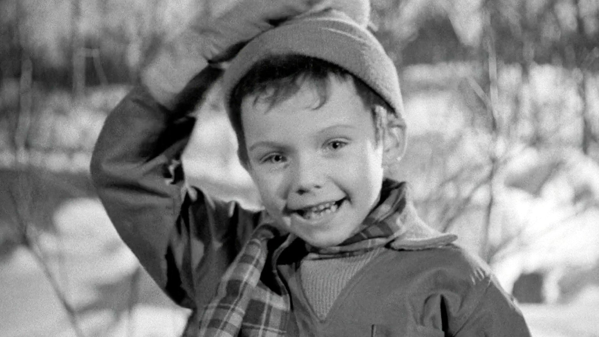 Father of Four: In the Snow Background