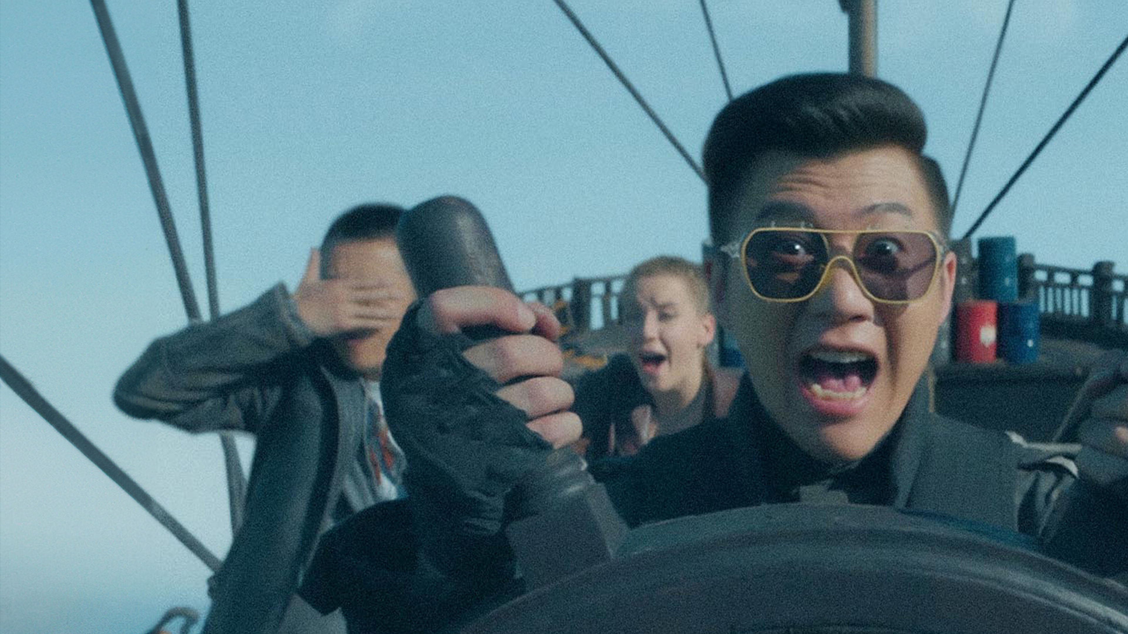 Golden Spider City Background