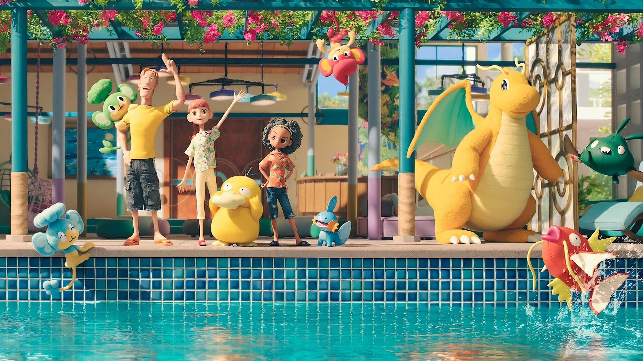 Pokémon Concierge Background