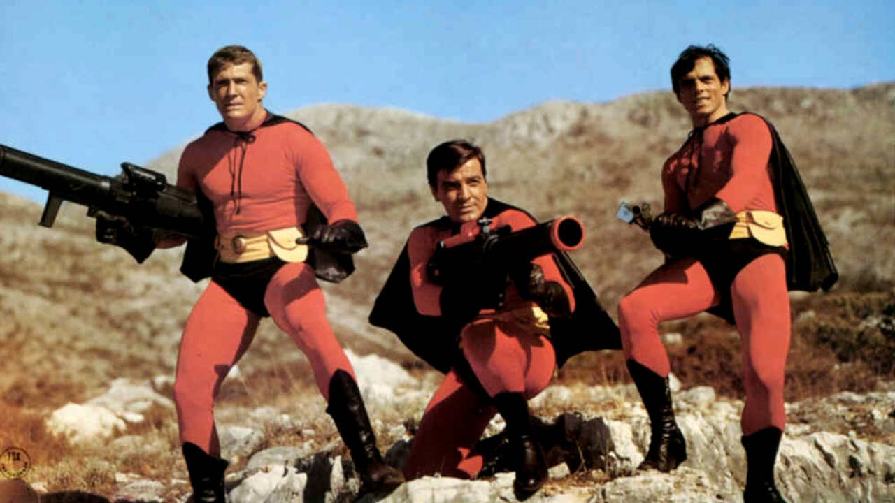 The Three Fantastic Supermen Background