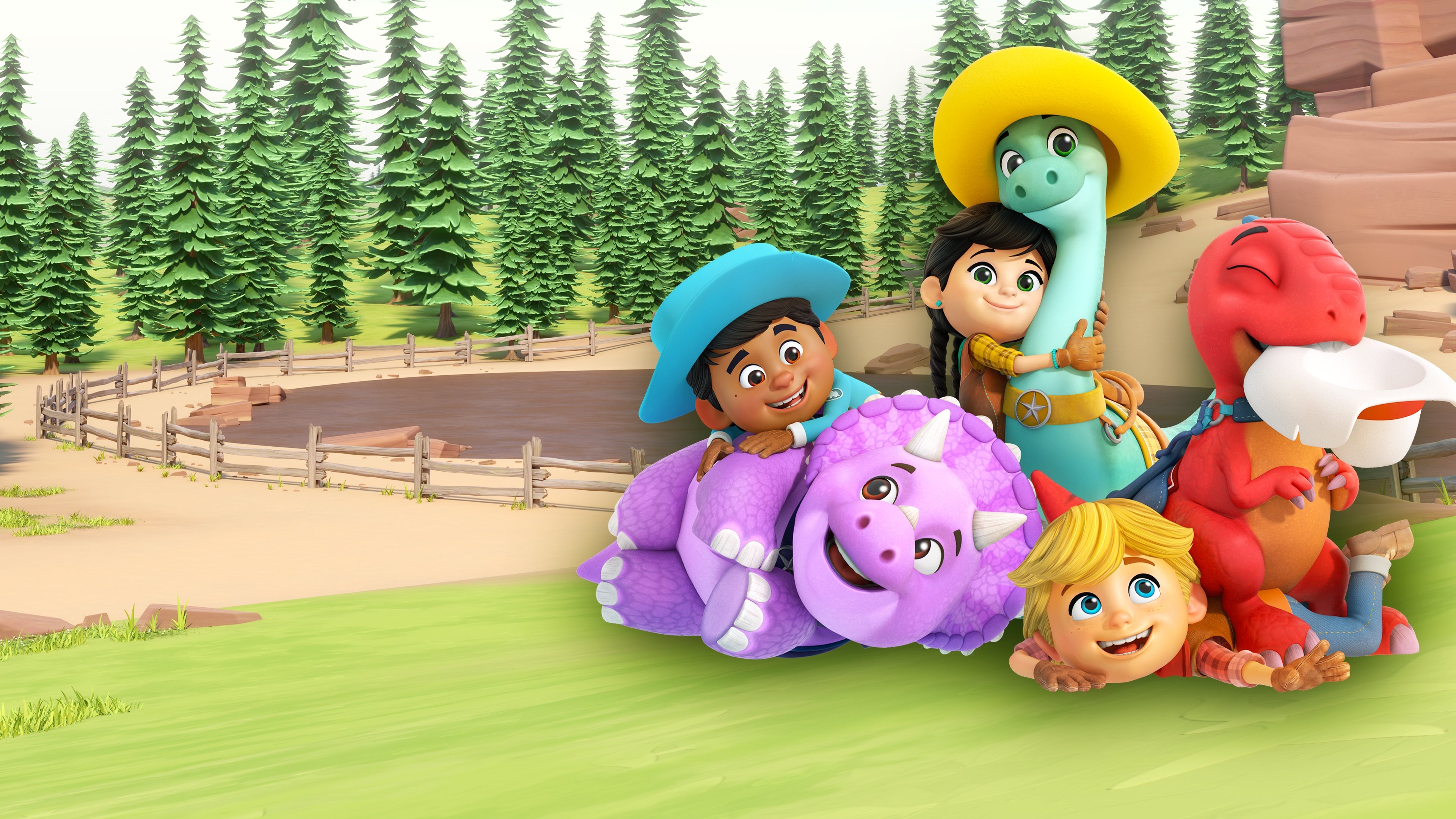 Dino Ranch Background