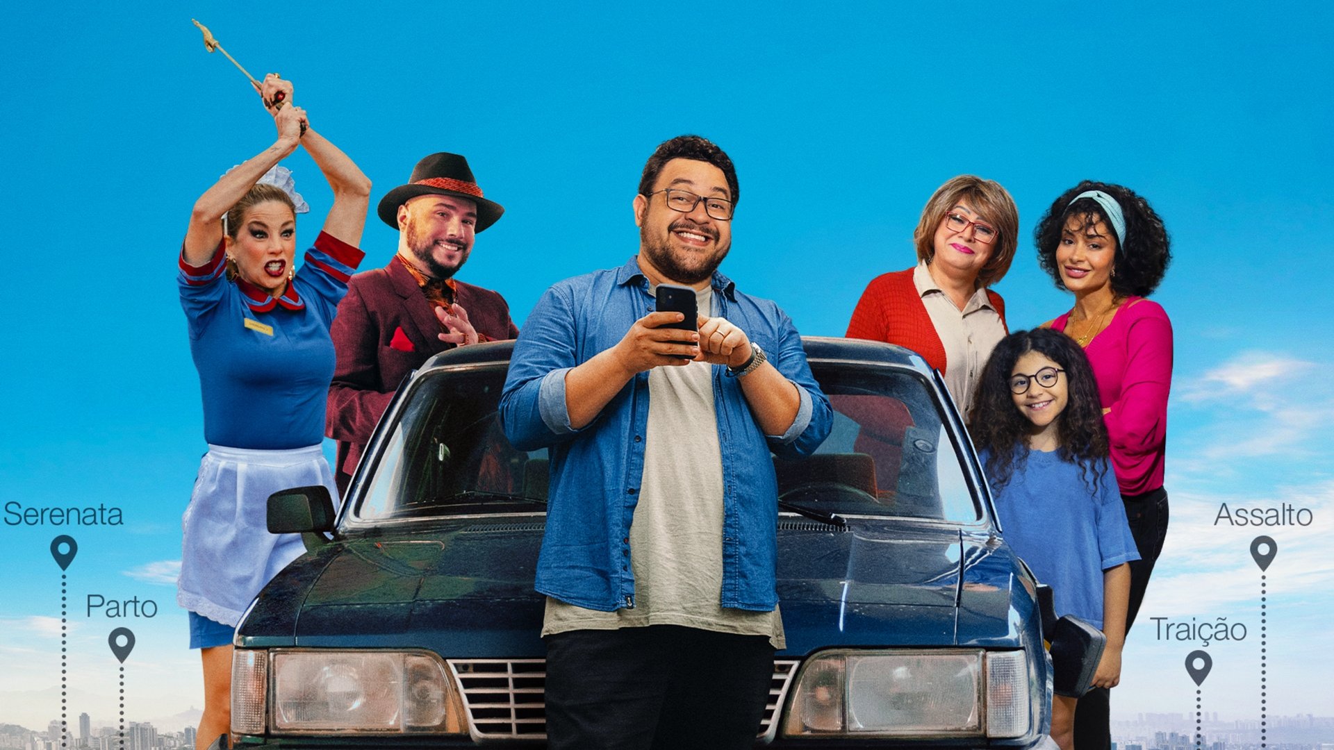 Um Dia Cinco Estrelas Background