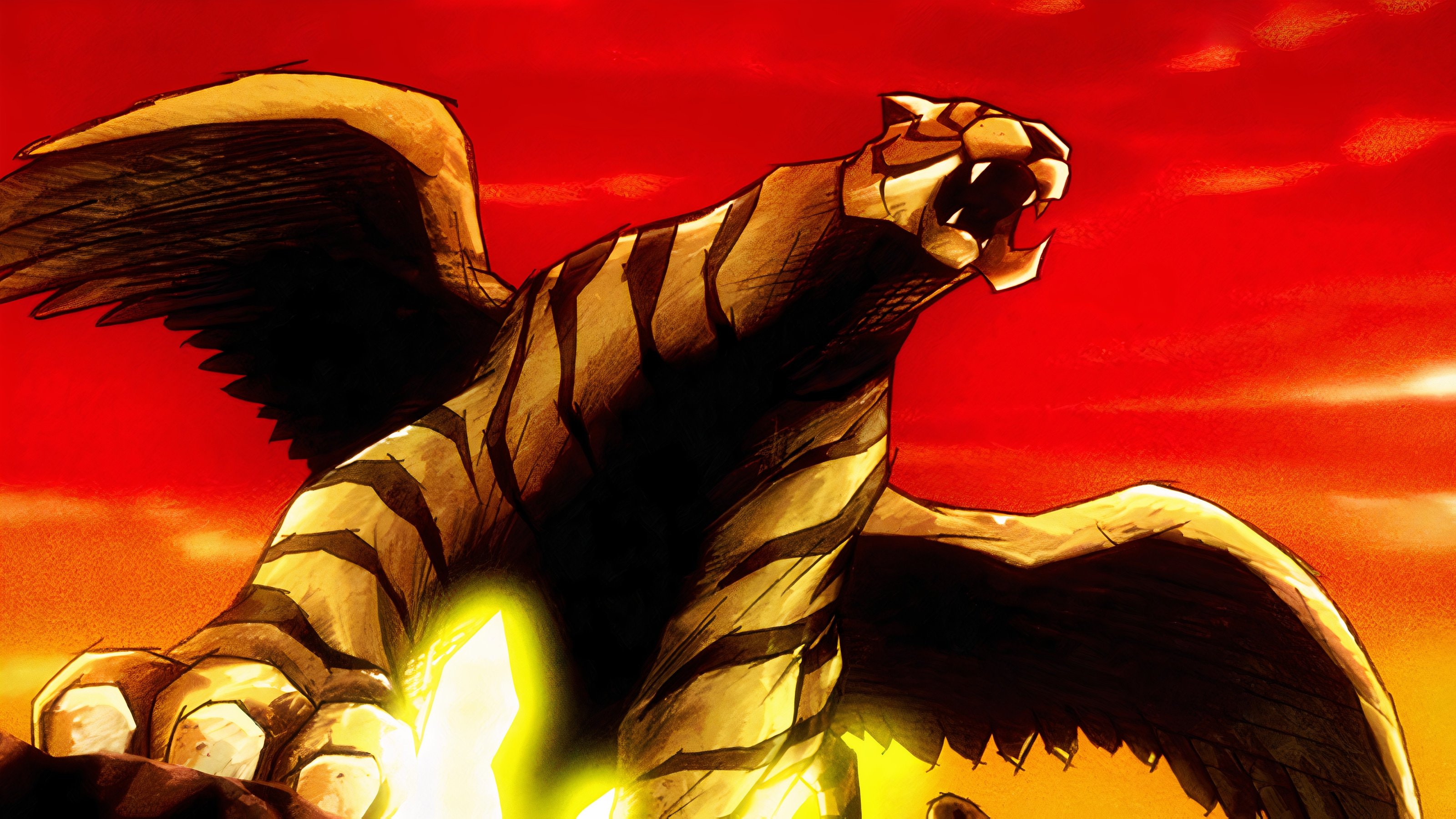 Tiger Mask Background