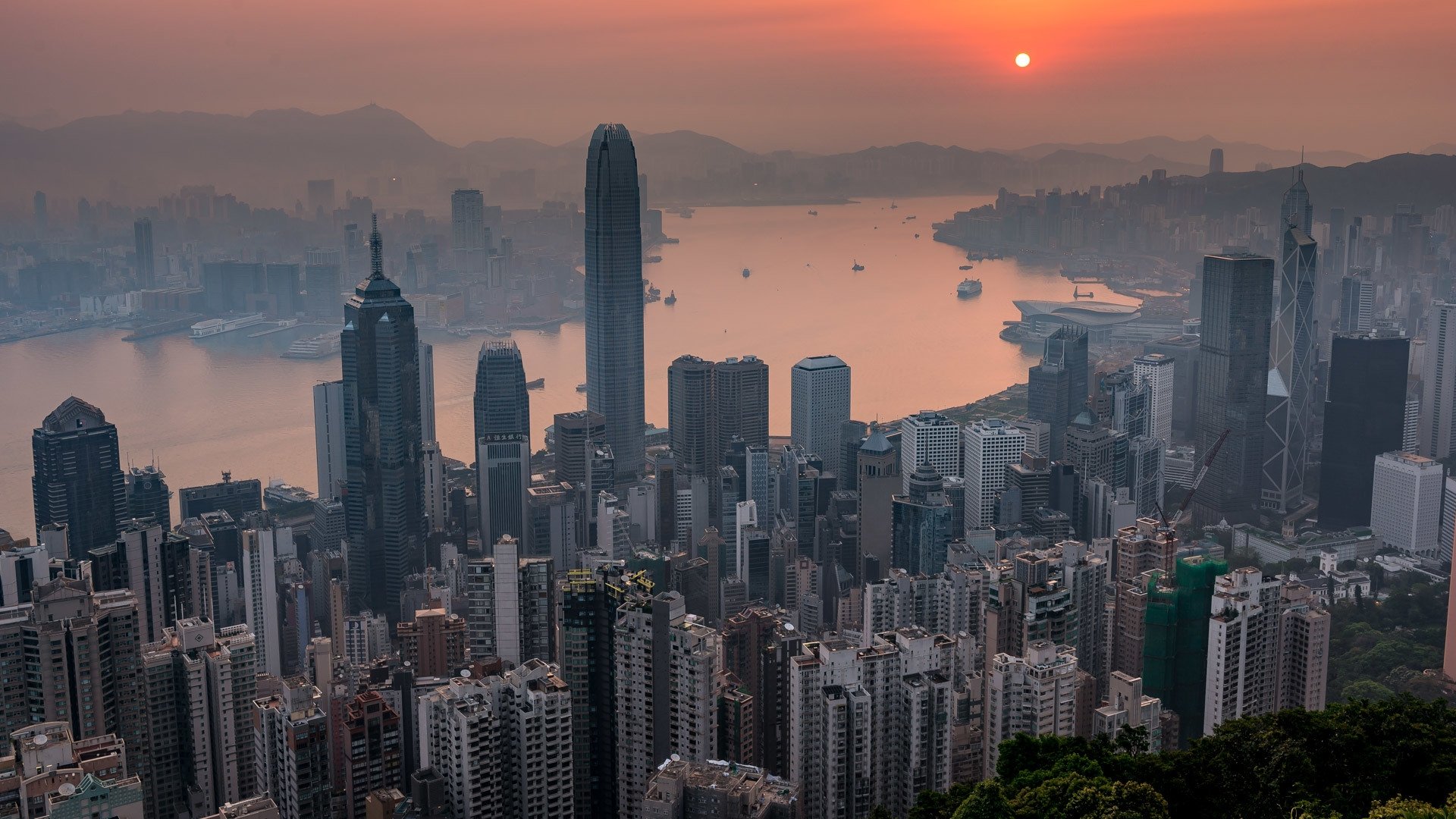 World's Busiest Cities Background