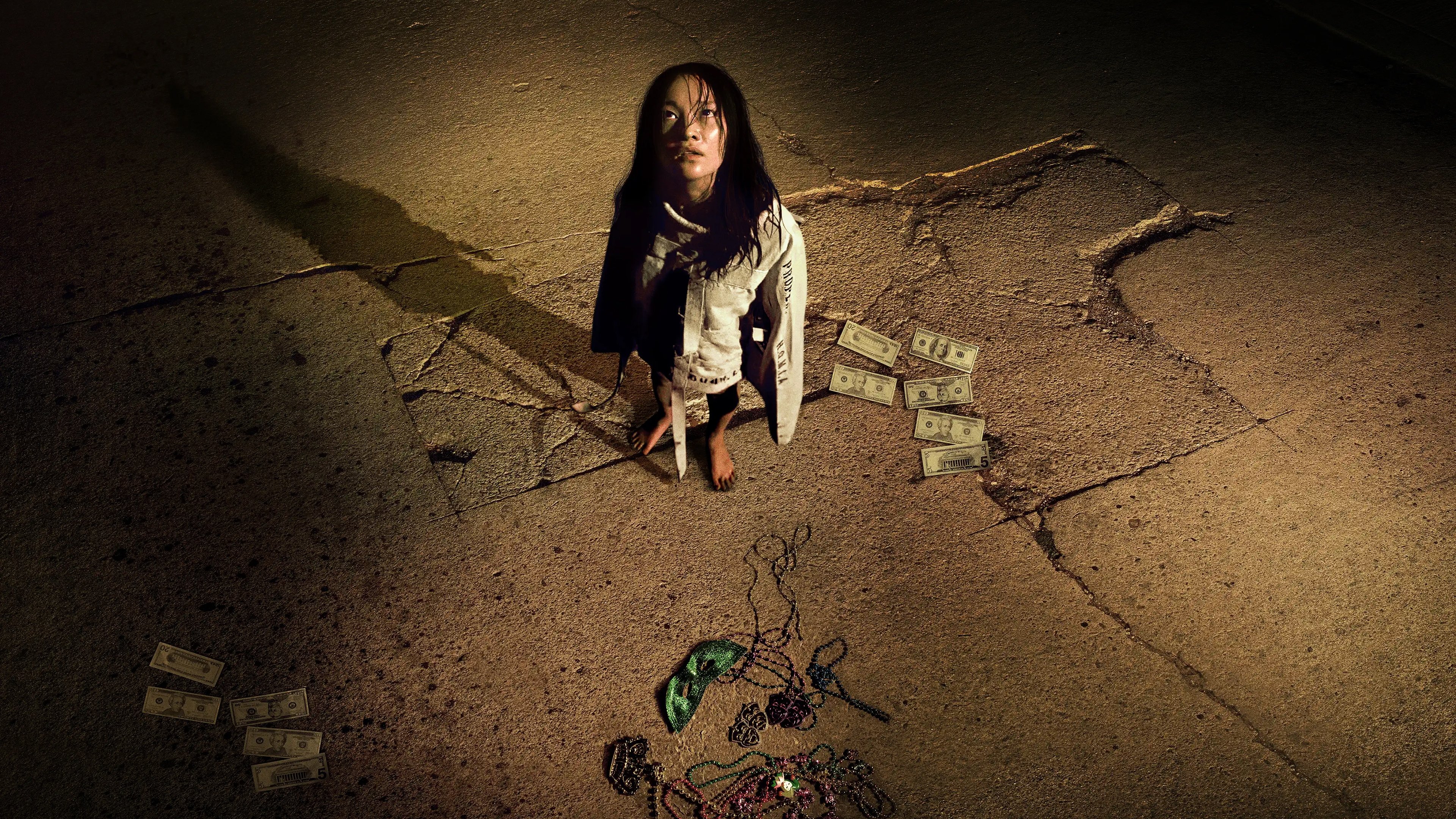 Mona Lisa and the Blood Moon Background