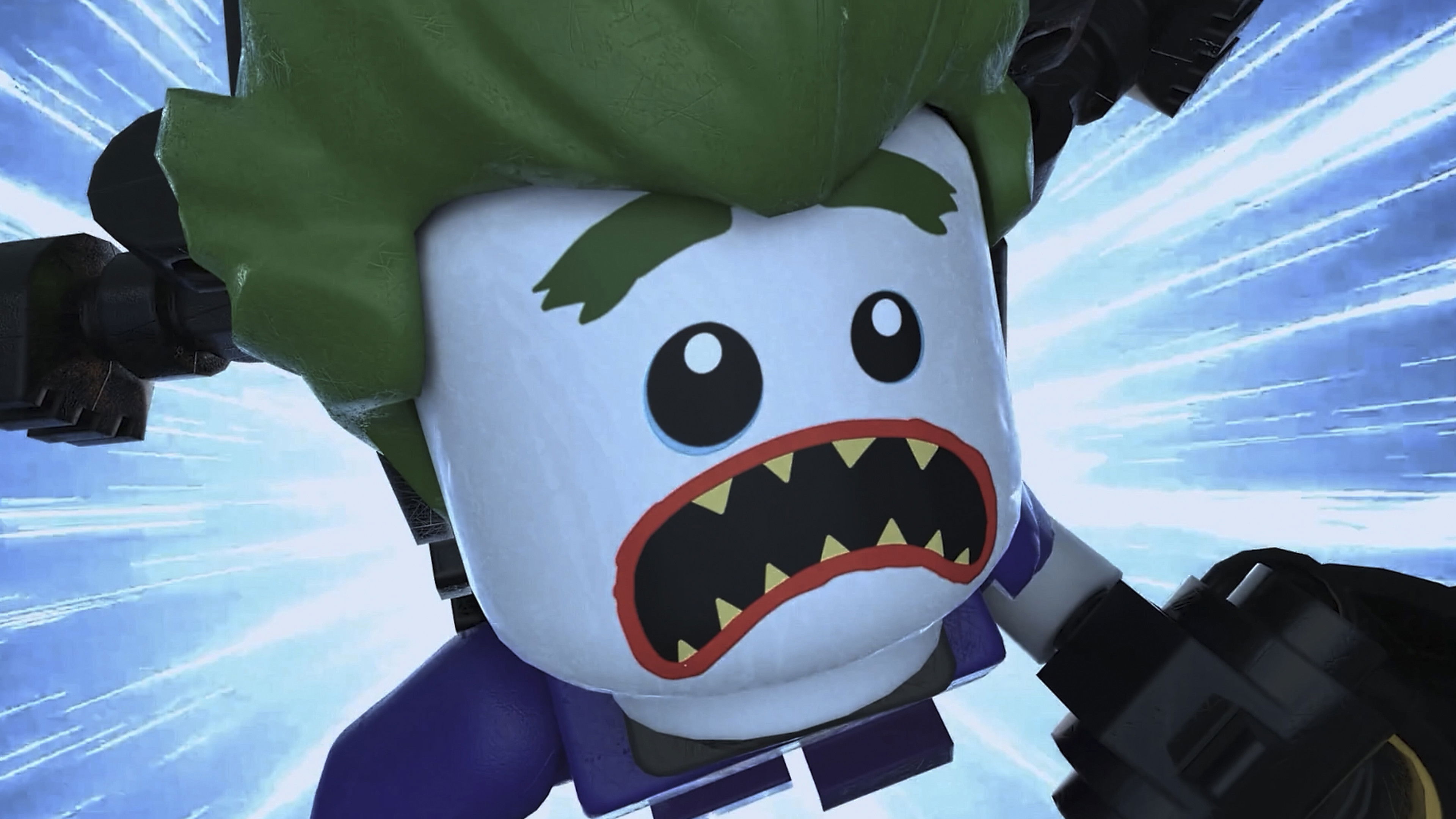 Joker Folie à Lego Background